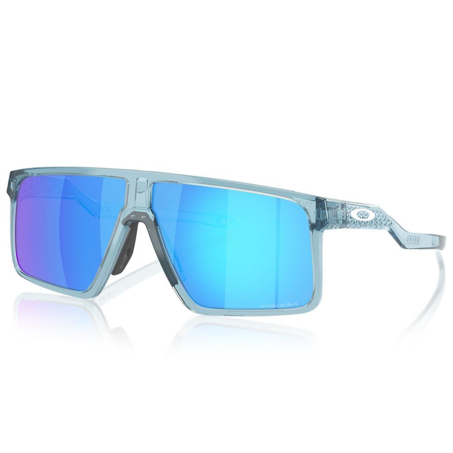 Óculos de Sol Unissex Oakley Helux Transparent Stonewash 0861 - Foto 1