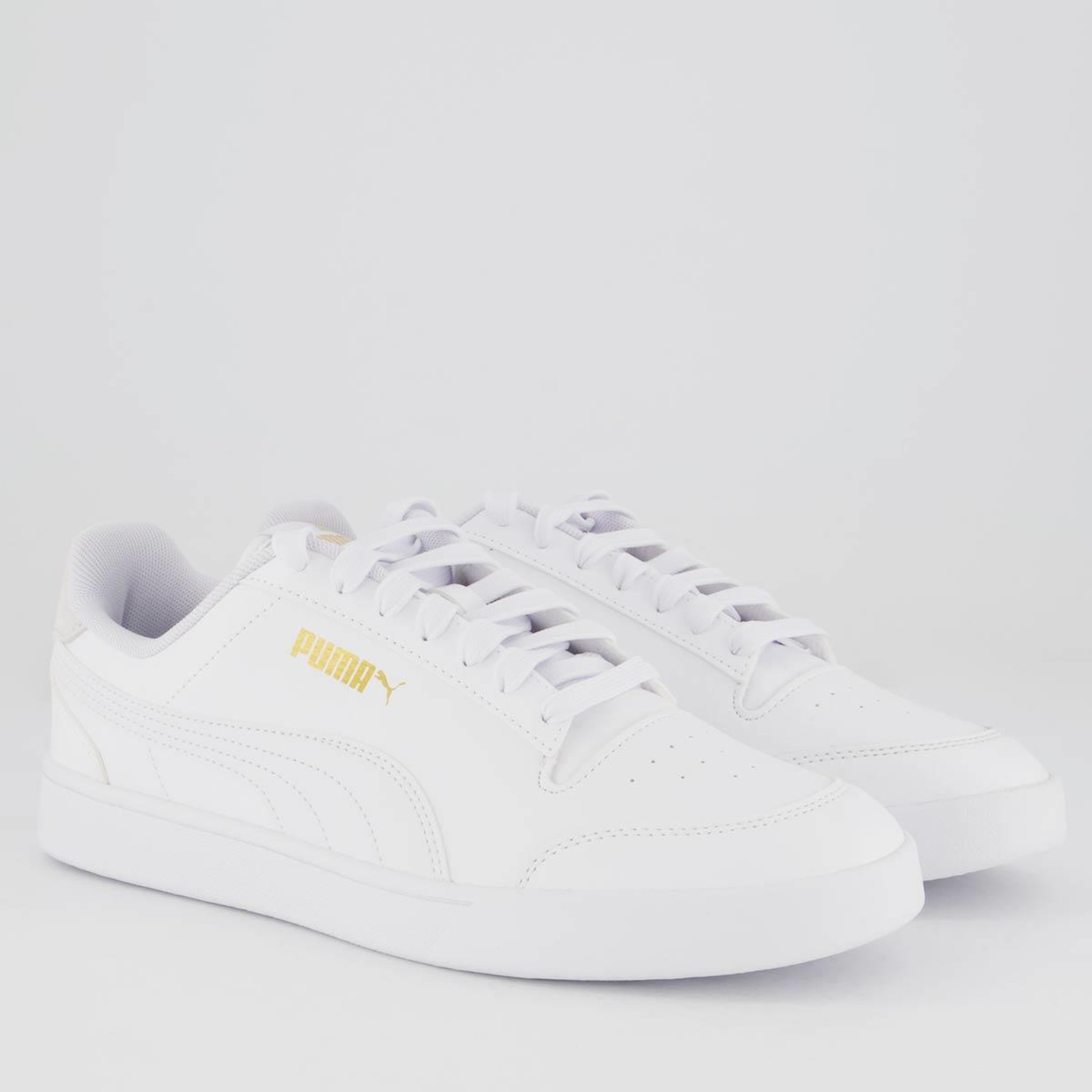 Tênis Puma Shuffle All White - Foto 2