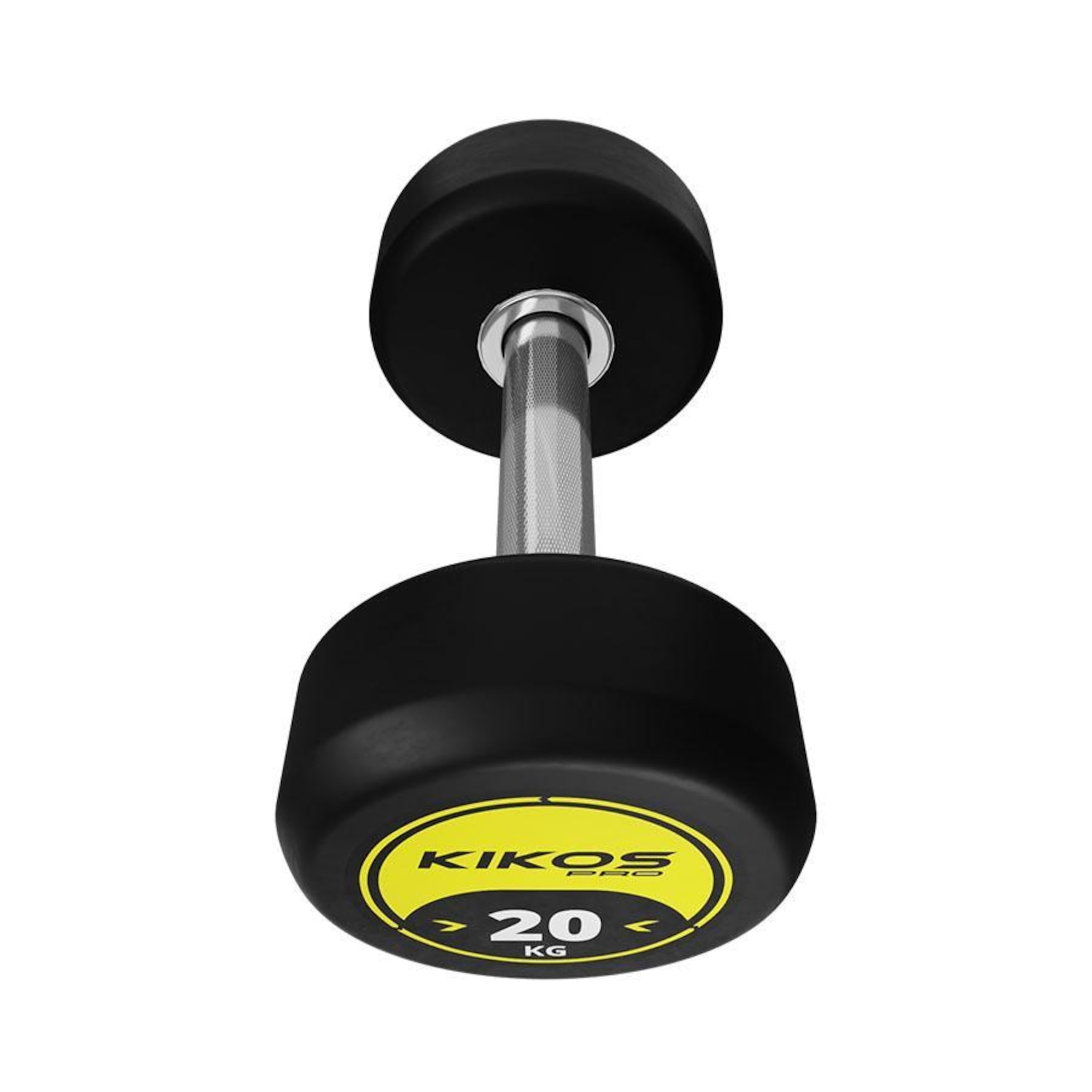 Dumbbell Rubber Kikos Pro 20Kg - Foto 2