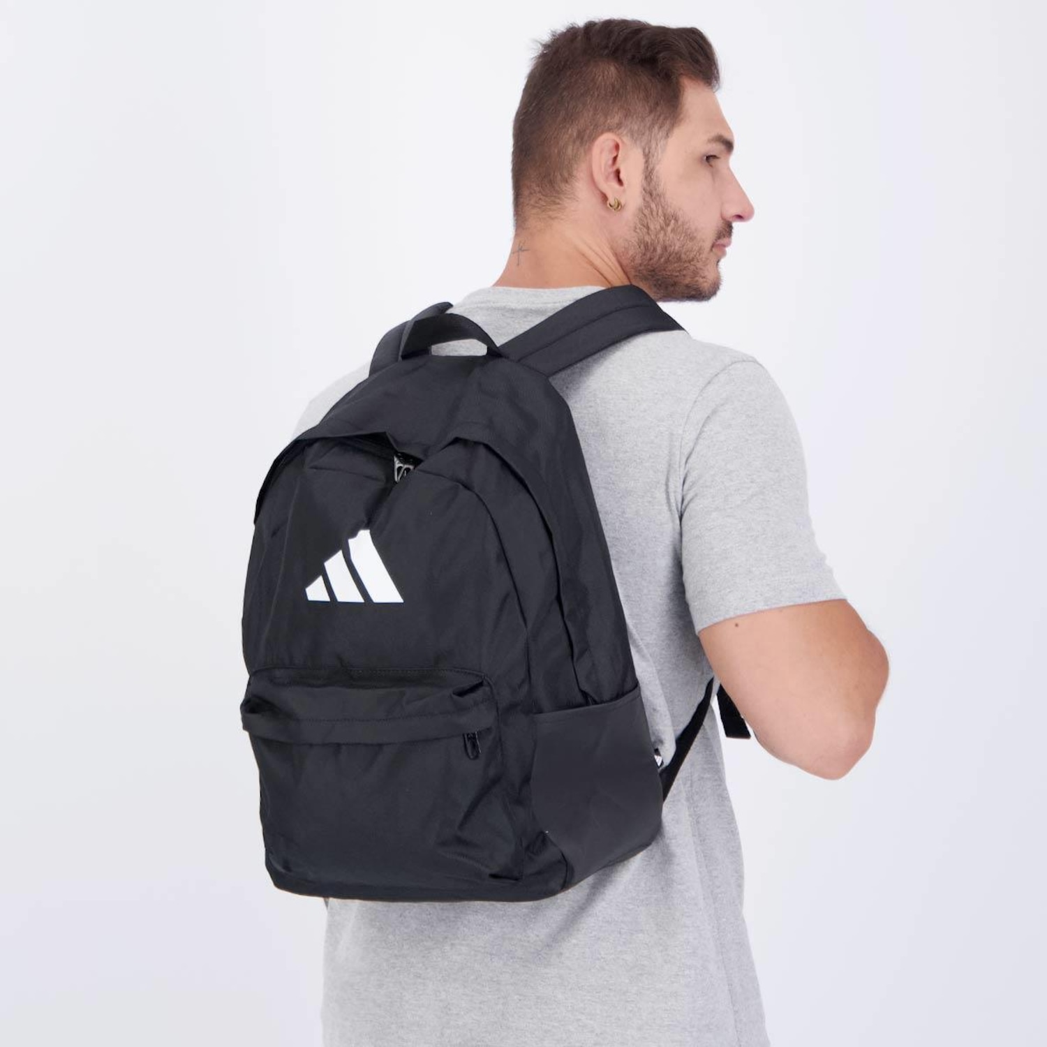 Mochila adidas Clássica Bars 27 Litros - Foto 1
