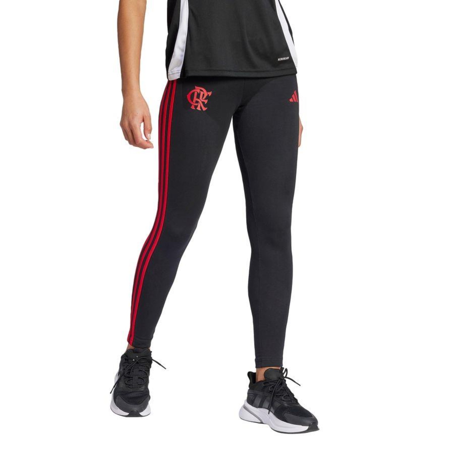 Calça Legging do Flamengo Dna adidas - Feminina - Foto 2