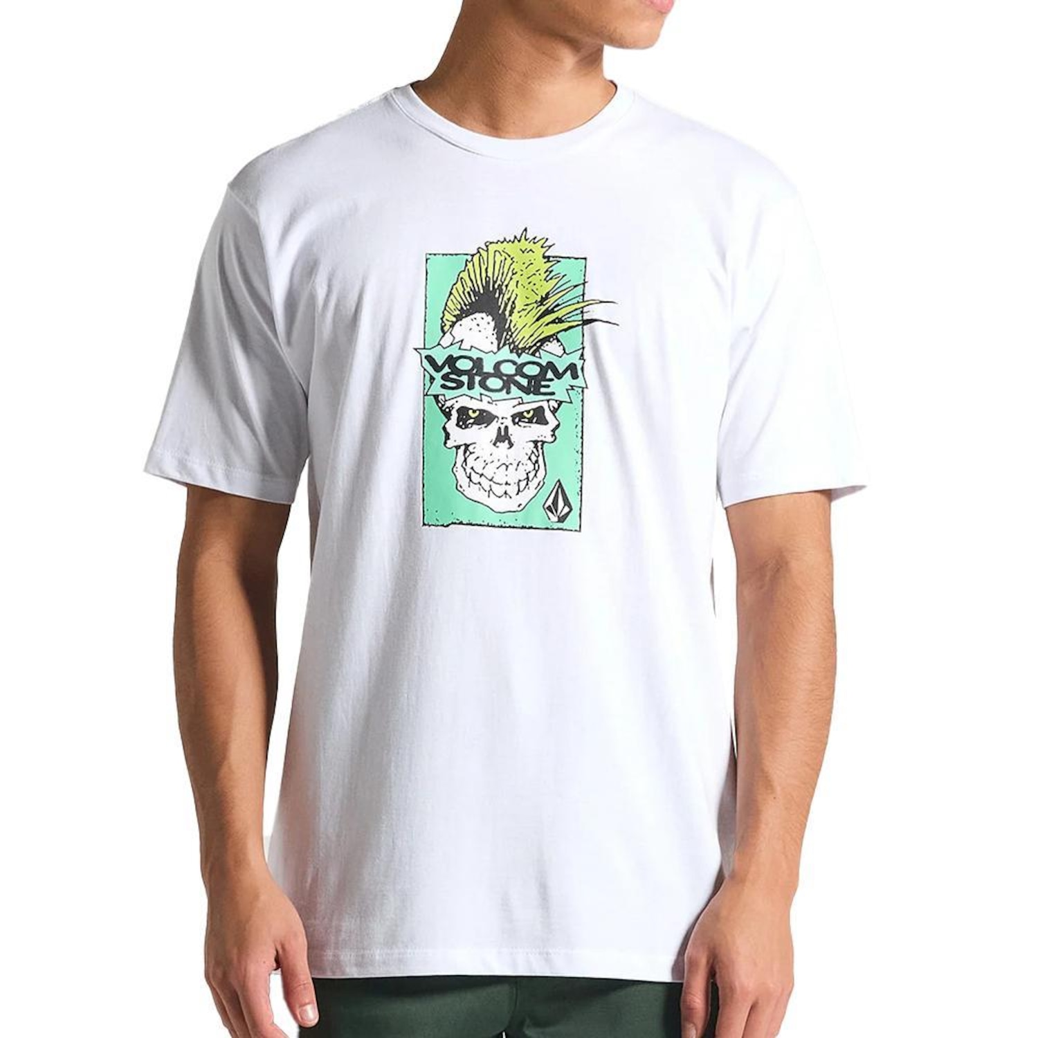 Camiseta Volcom Bringit Masculina - Foto 1