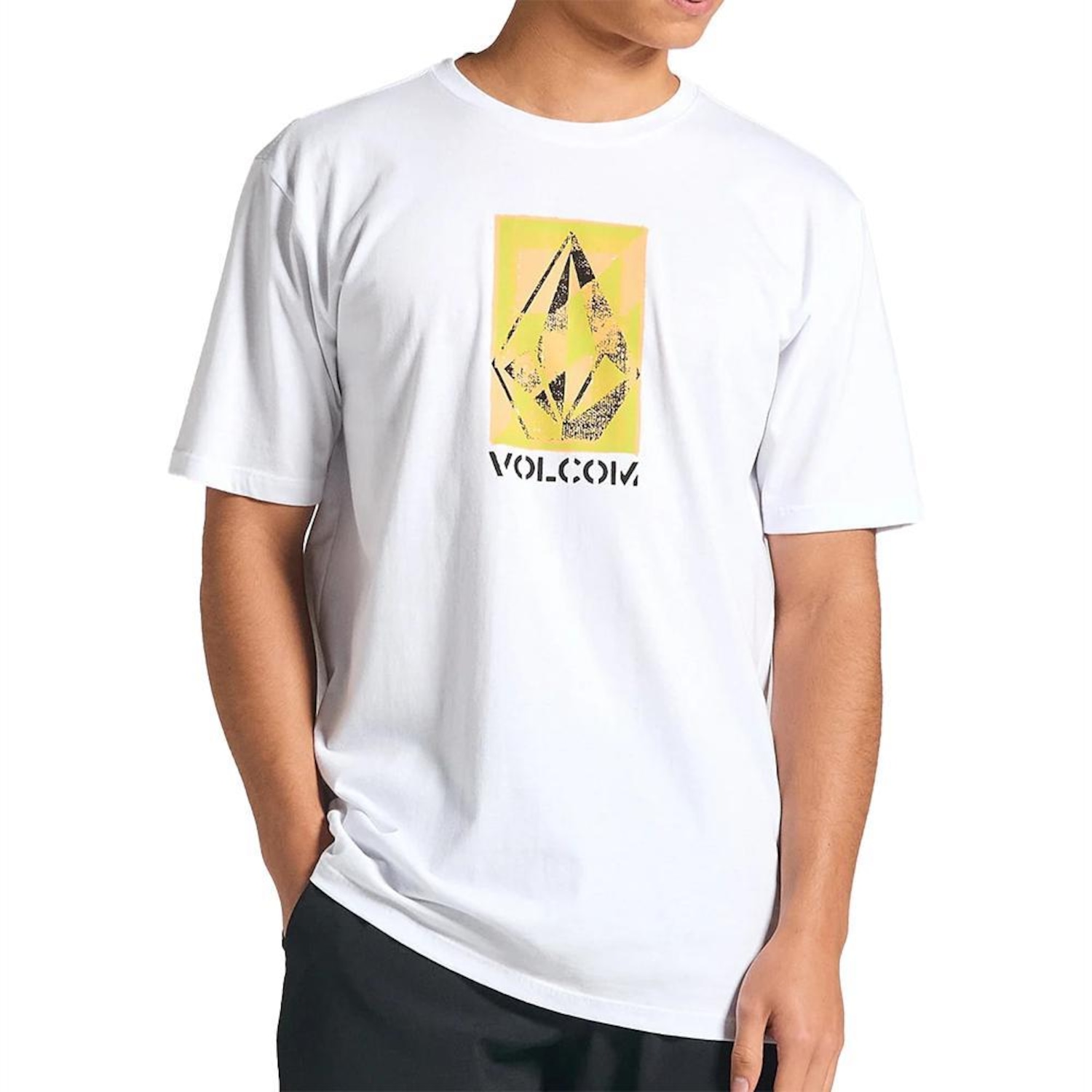 Camiseta Volcom Ripper Stone Masculina - Foto 1