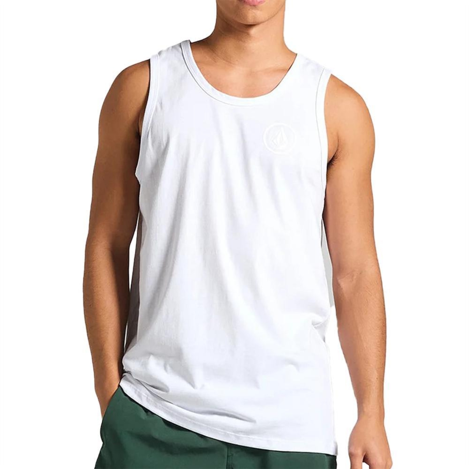 Camiseta Regata Volcom Rubber Sm25 - Masculina - Foto 1