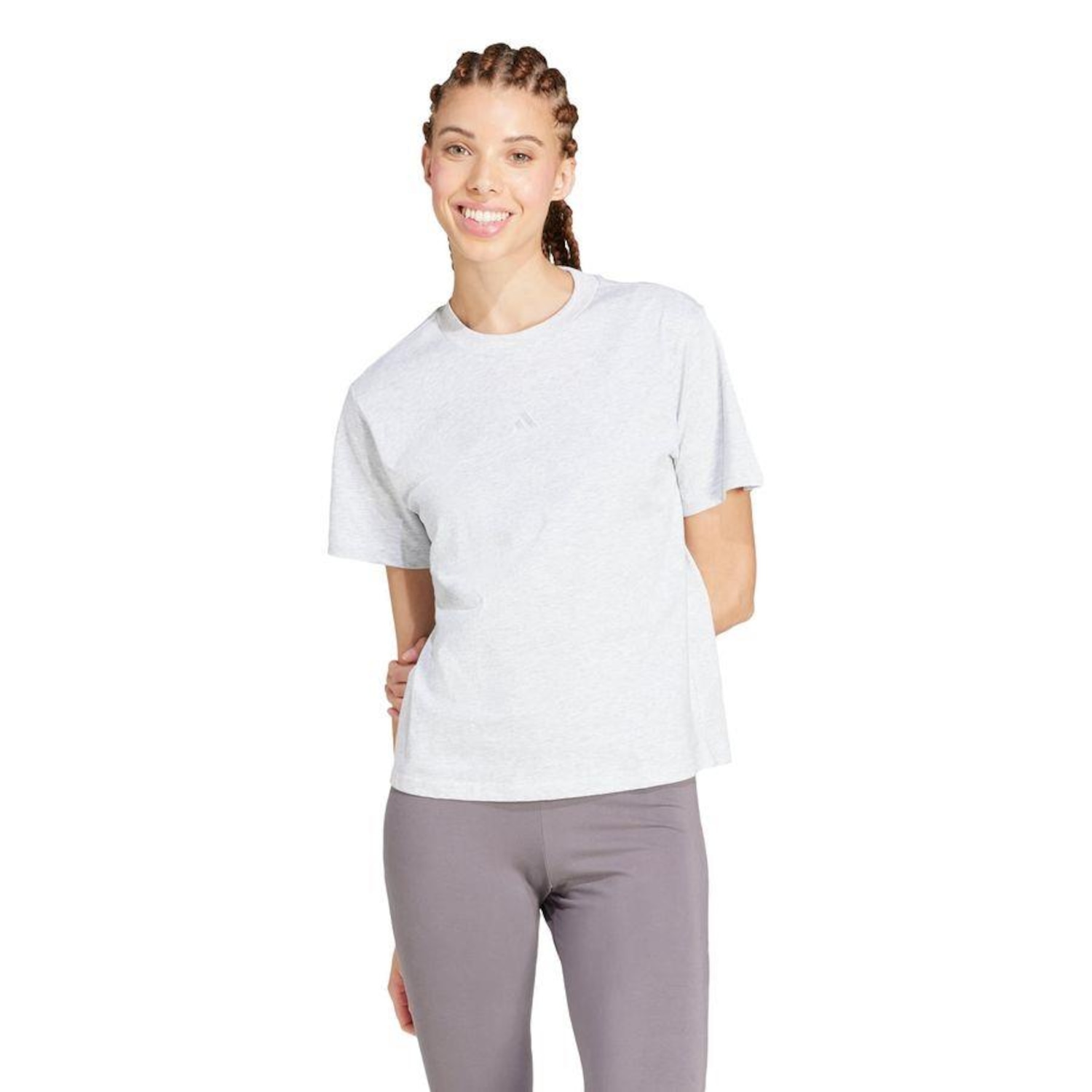 Camiseta adidas Essentials Small Logo - Feminina - Foto 2