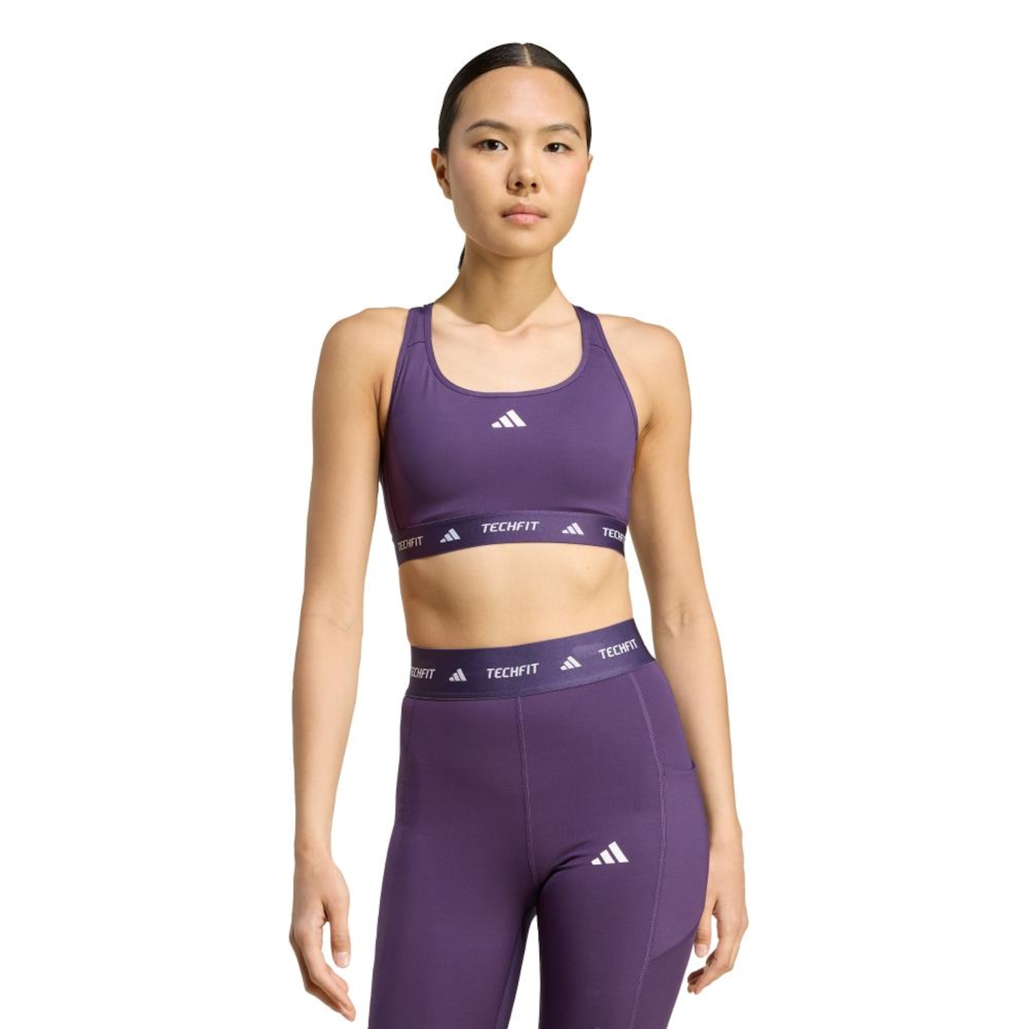 Top adidas Techfit - Feminino - Foto 1