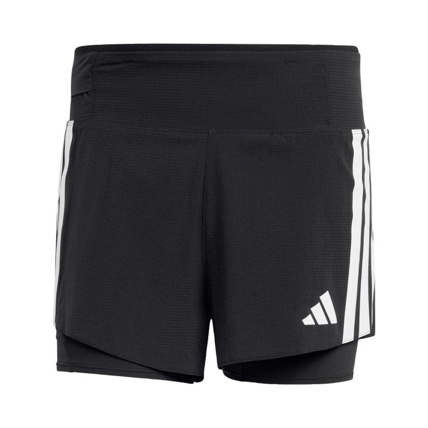 Shorts adidas Bolso Gel 2 Em 1 Adizero Running - Masculina - Foto 1