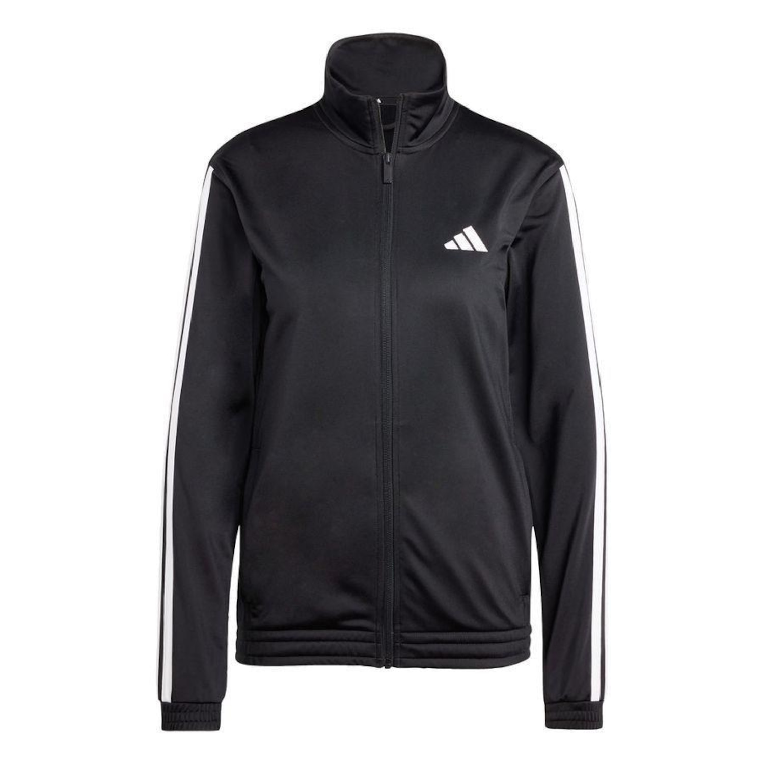 Jaqueta Tricot adidas Três Listras - Feminina - Foto 1