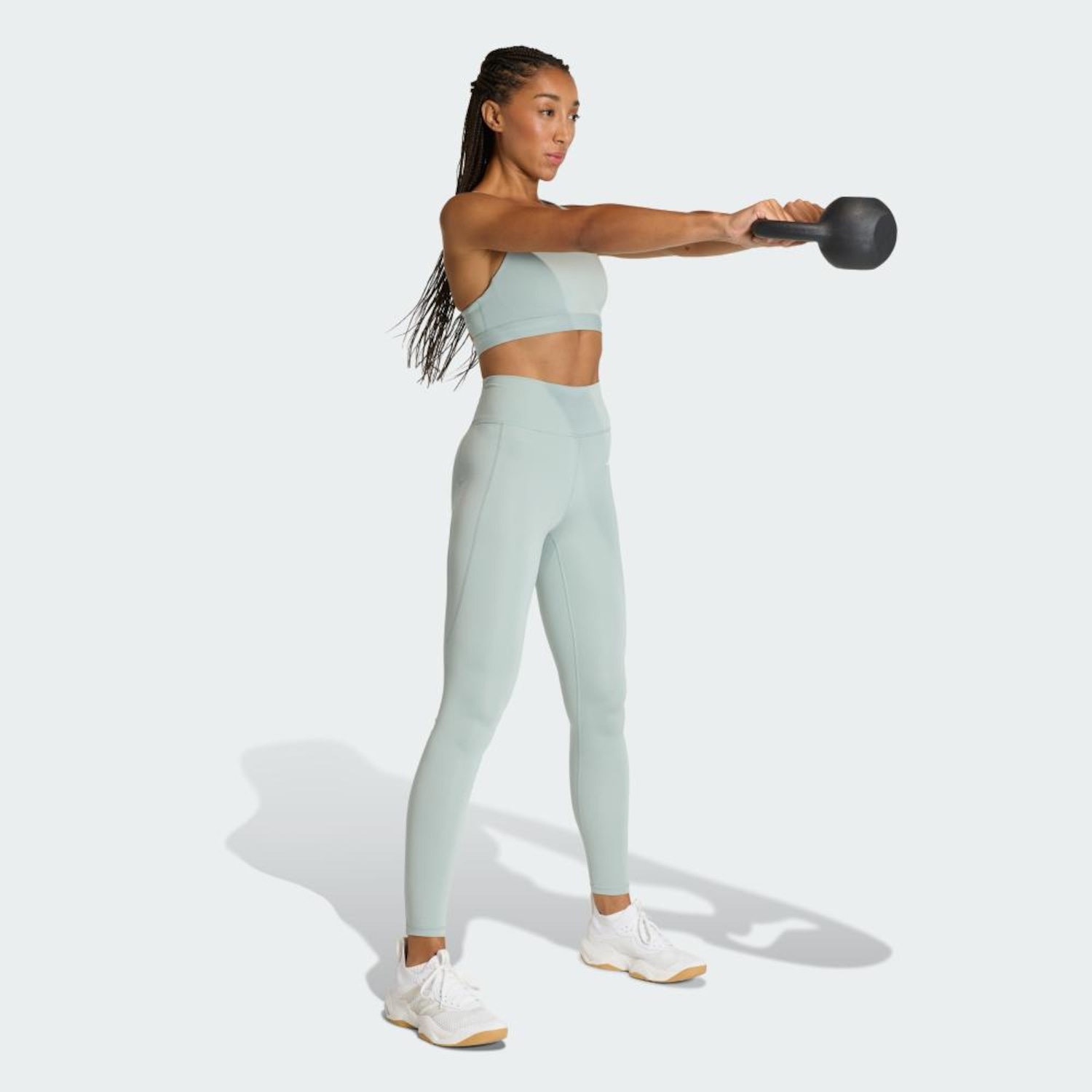 Legging Optime Essentials Stash Pocket Full-Length - adidas - Mulher - Foto 4