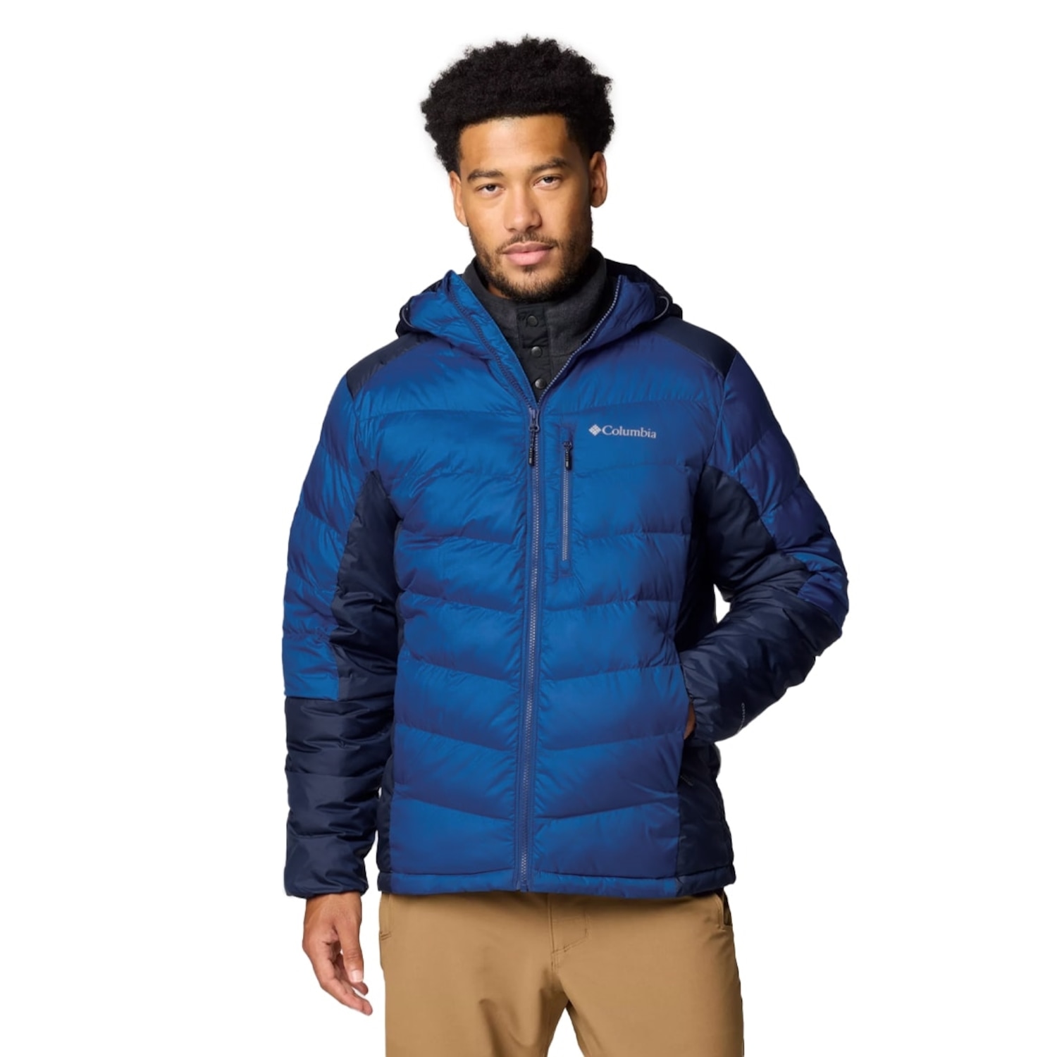 Jaqueta Columbia Labyrinth Loop II Hooded - Masculina - Foto 1