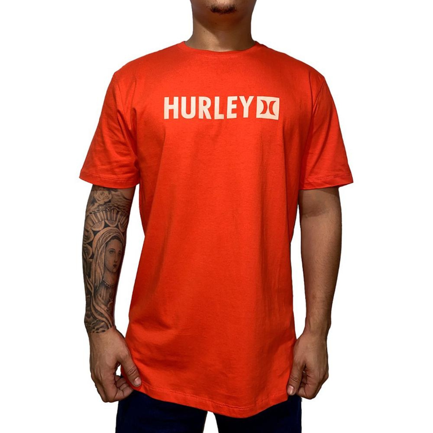 Camiseta Hurley Square SM25 - Masculina - Foto 1