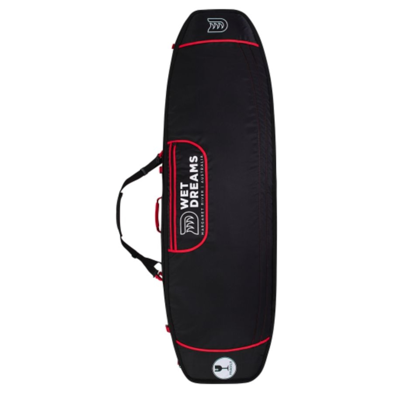Capa de Prancha de Surf Wet Dreams Sarcófago Quádrupla 6'6 - Foto 1