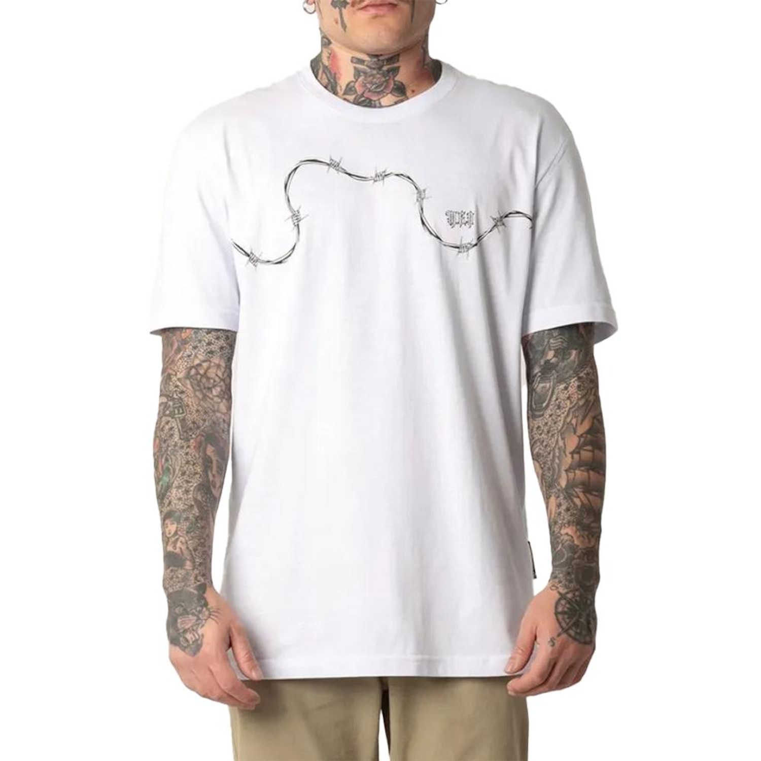 Camiseta MCD Arame Farpado - Masculina - Foto 1