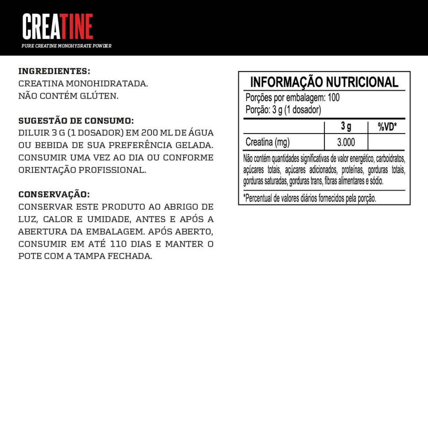 Creatine Darkness 300g - Foto 4