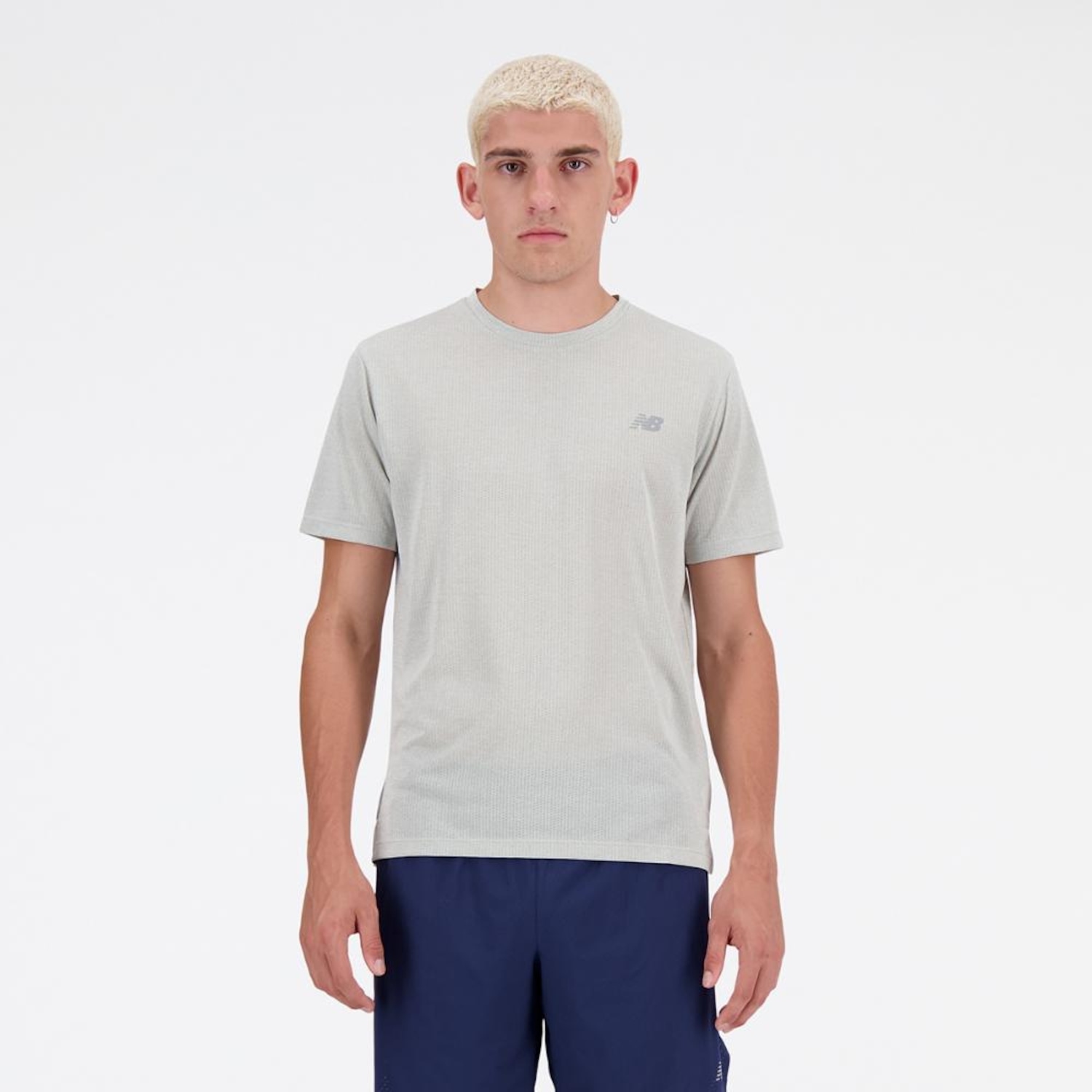 Camiseta New Balance Atlhetics Run Masculina - Foto 1