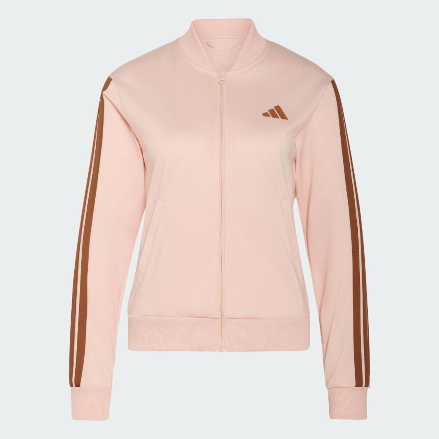 Agasalho adidas Essentials 3-Stripes - Feminino - Foto 2