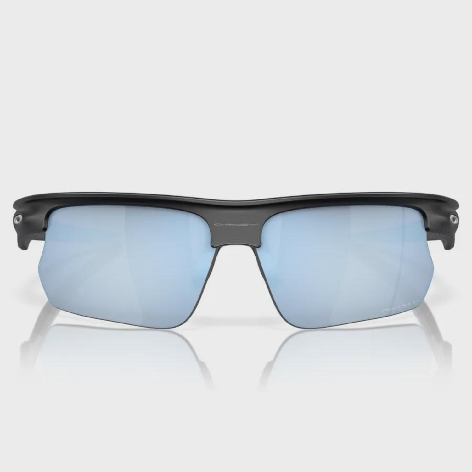 Óculos de Sol Unissex Oakley BiSphaera Matte Black Prizm Deep Water Polarized - Foto 3