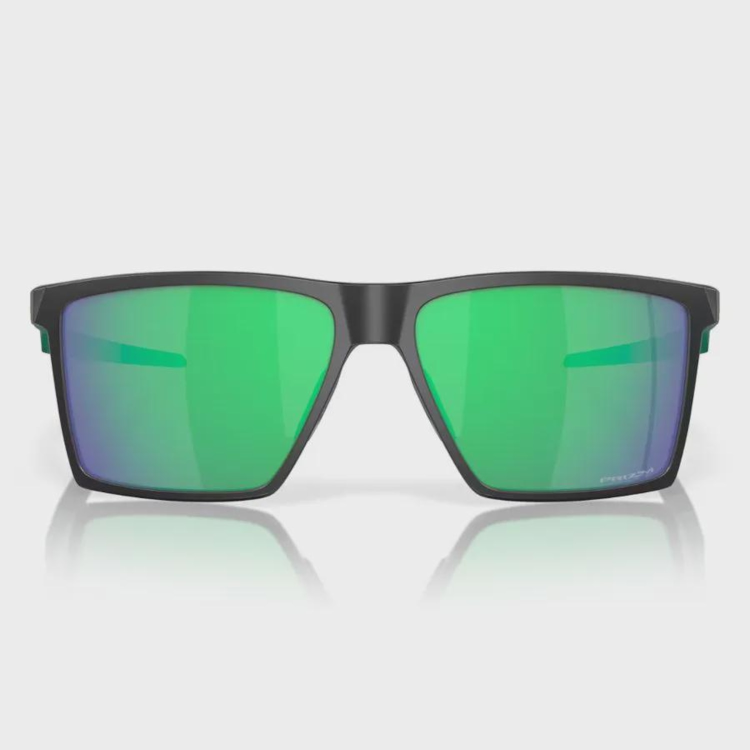 Óculos de Sol Unissex Oakley Futurity Sun Satin Black Prizm Jade - Foto 3