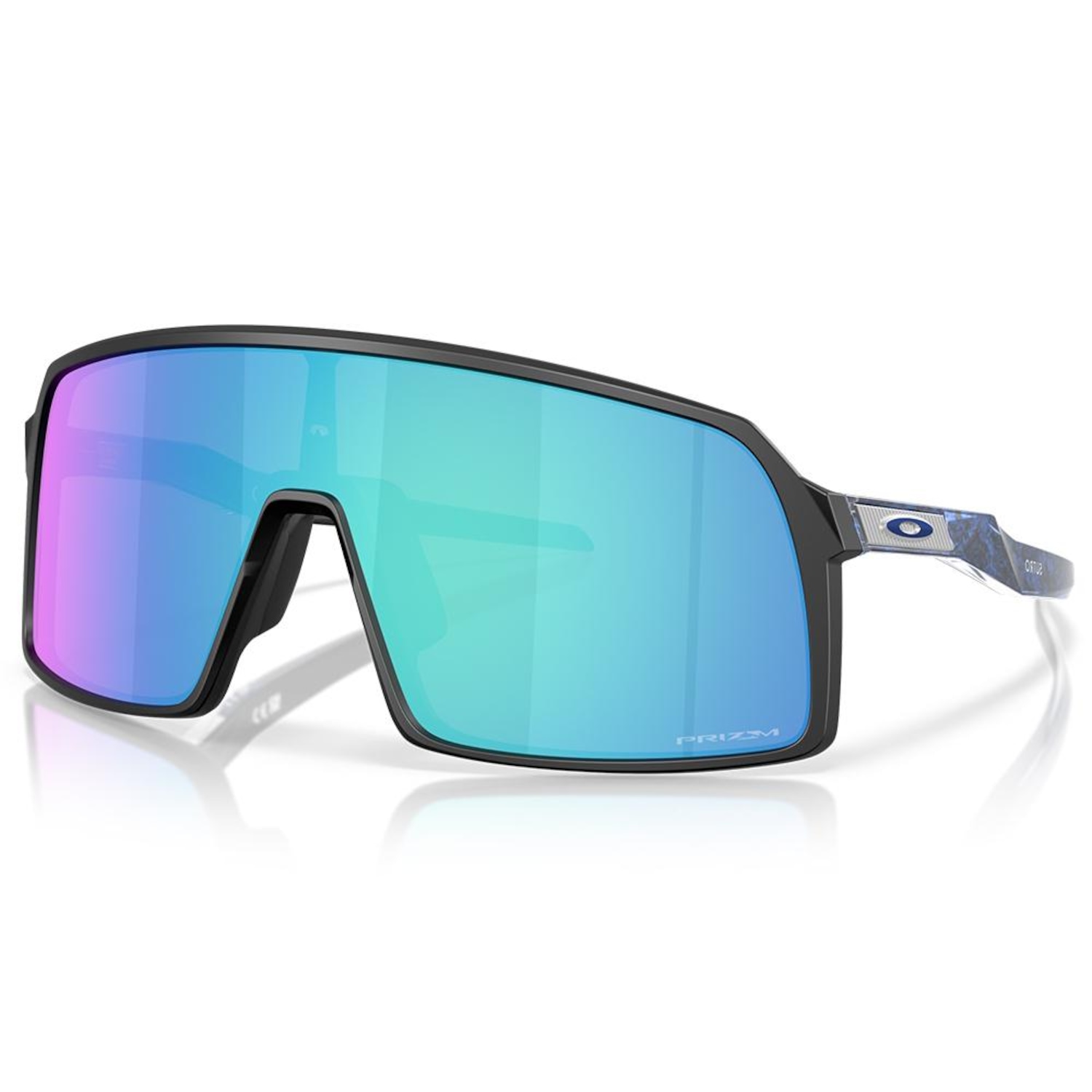Óculos de Sol Oakley Sutro Fathom Matte Black Prizm Sapphire - Foto 1