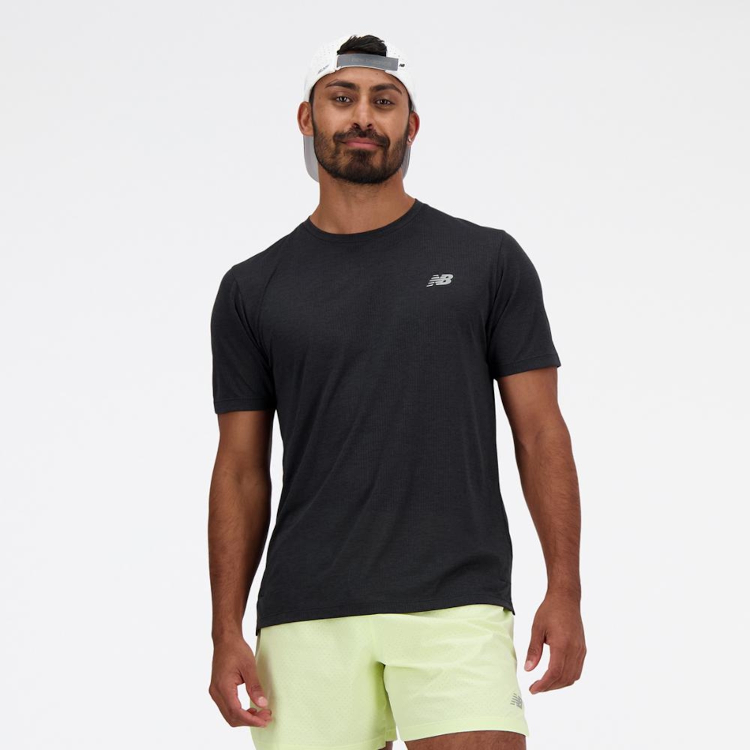 Camiseta New Balance Atlhetics Run - Masculina - Foto 1