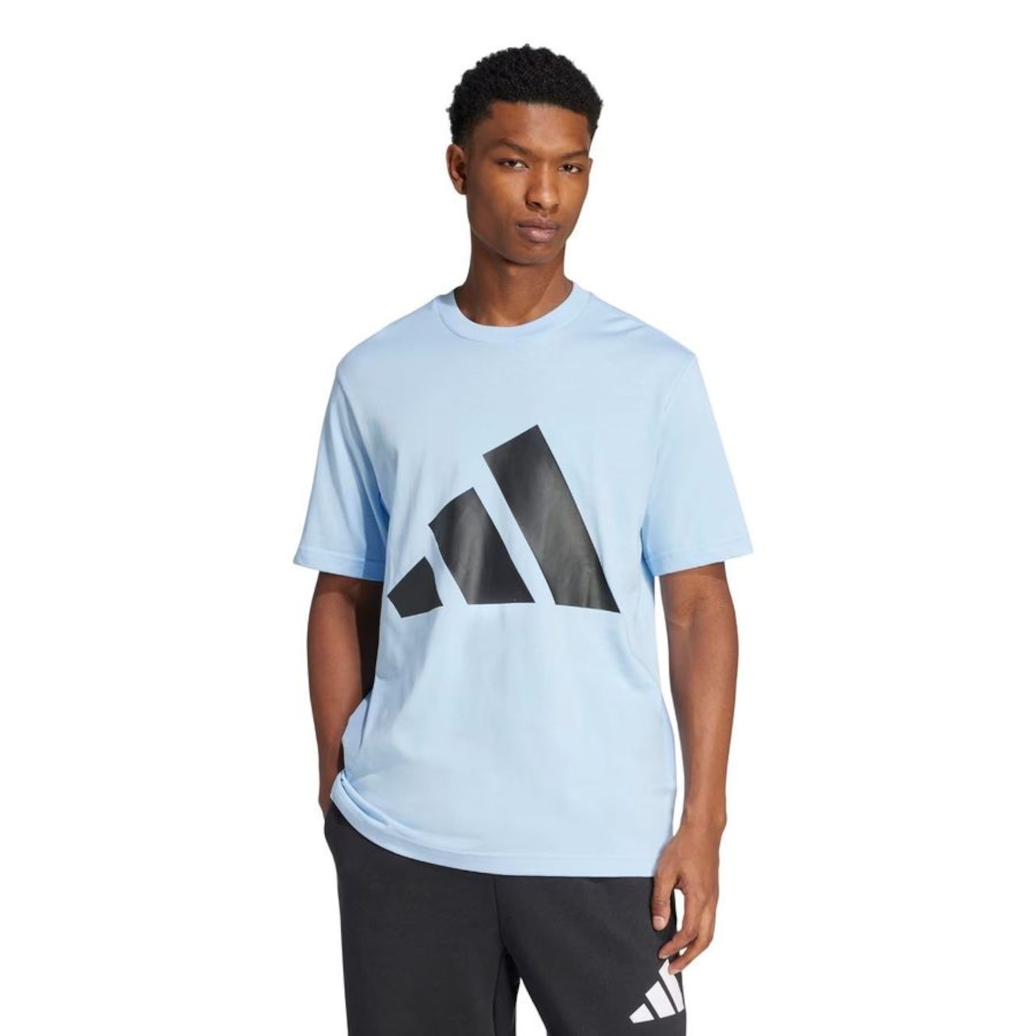 Camiseta adidas Big Logo - Masculina - Foto 1