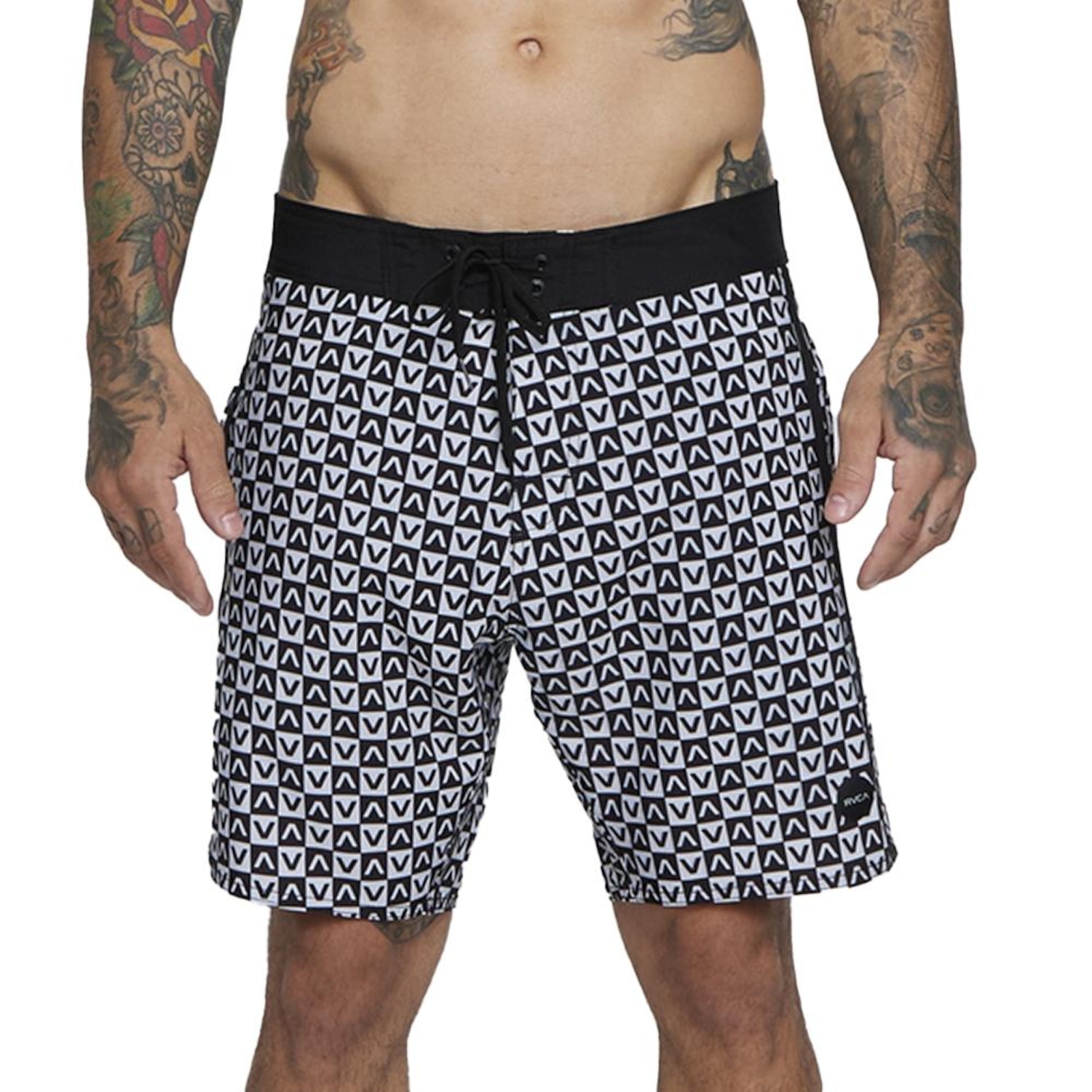 Bermuda RVCA Restless 17" SM25 - Masculina - Foto 1