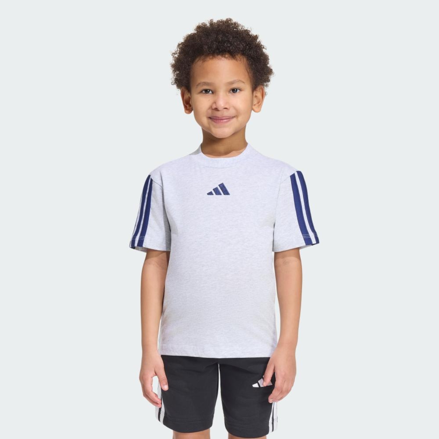 Camiseta adidas Essentials - Infantil - Foto 3