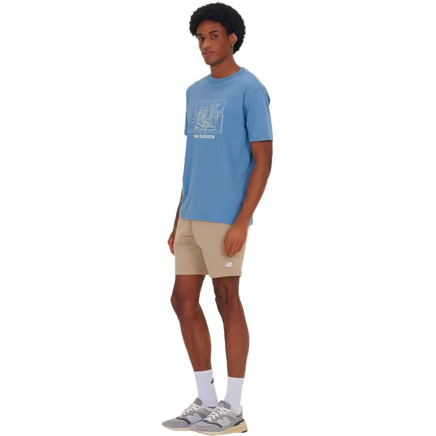 Camiseta New Balance Science - Masculina - Foto 4