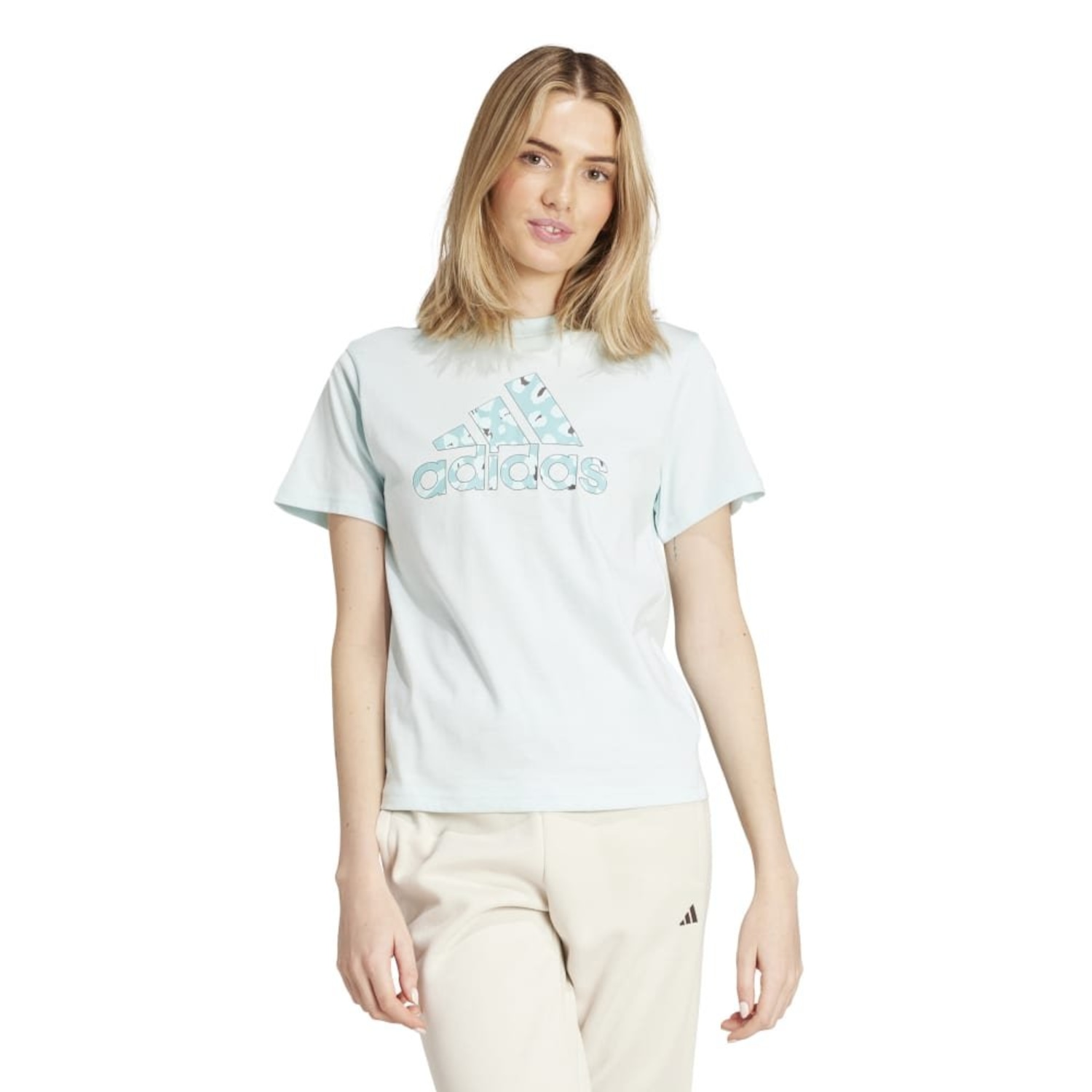 Camiseta adidas Camo - Feminina - Foto 1
