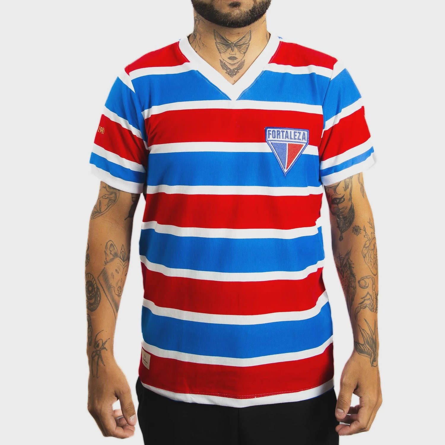 Camisa do Fortaleza 1983 RetrôMania - Masculina - Foto 1