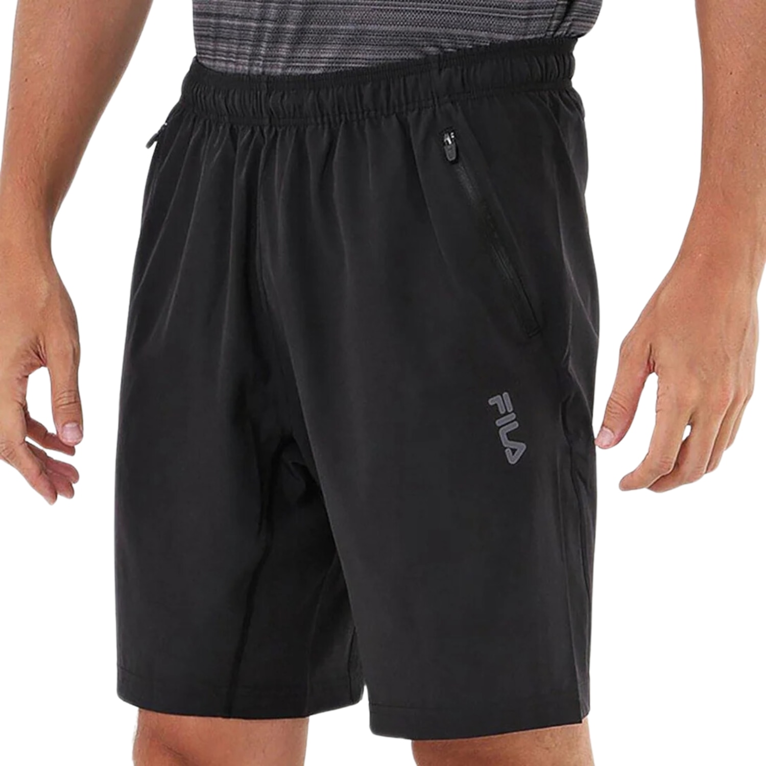Bermuda Fila Zip Iv - Masculina - Foto 1