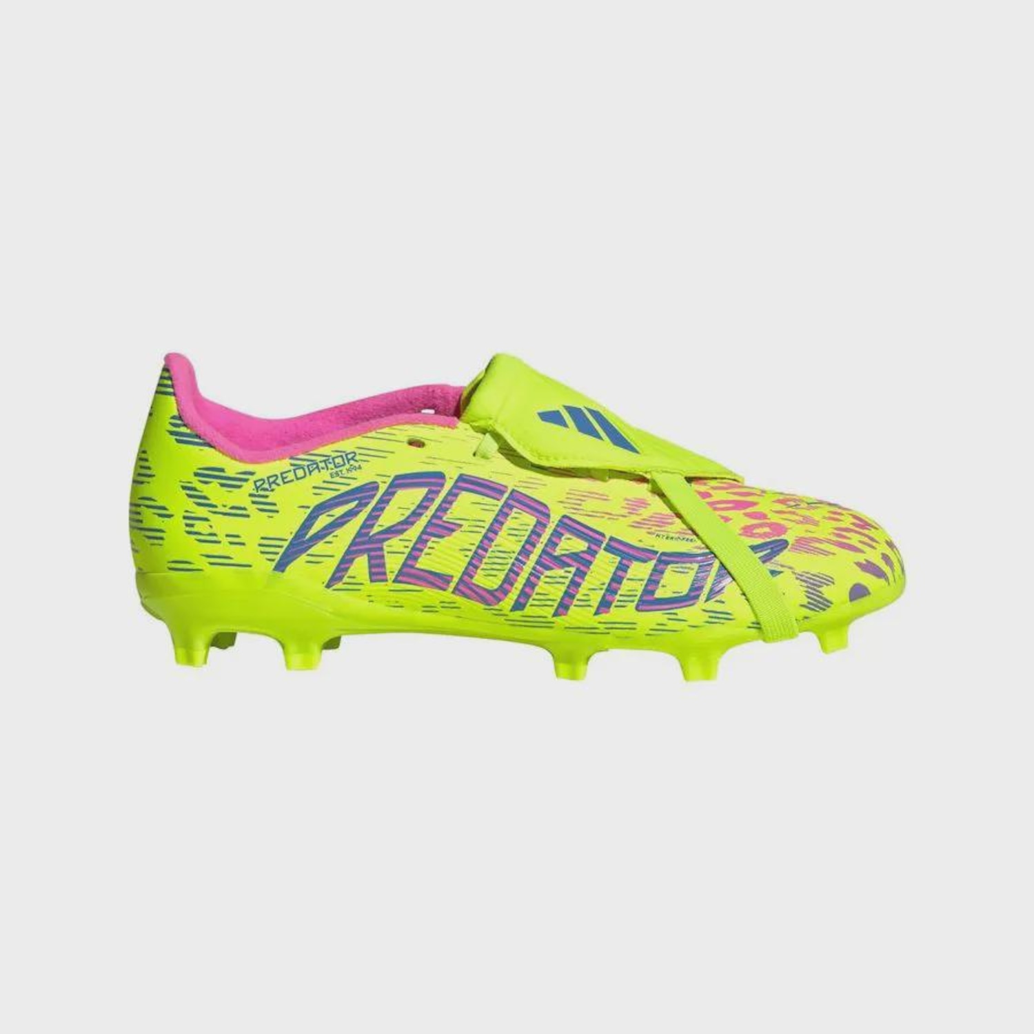 Chuteira de Campo adidas Predator League Fold-Over - Infantil - Foto 1