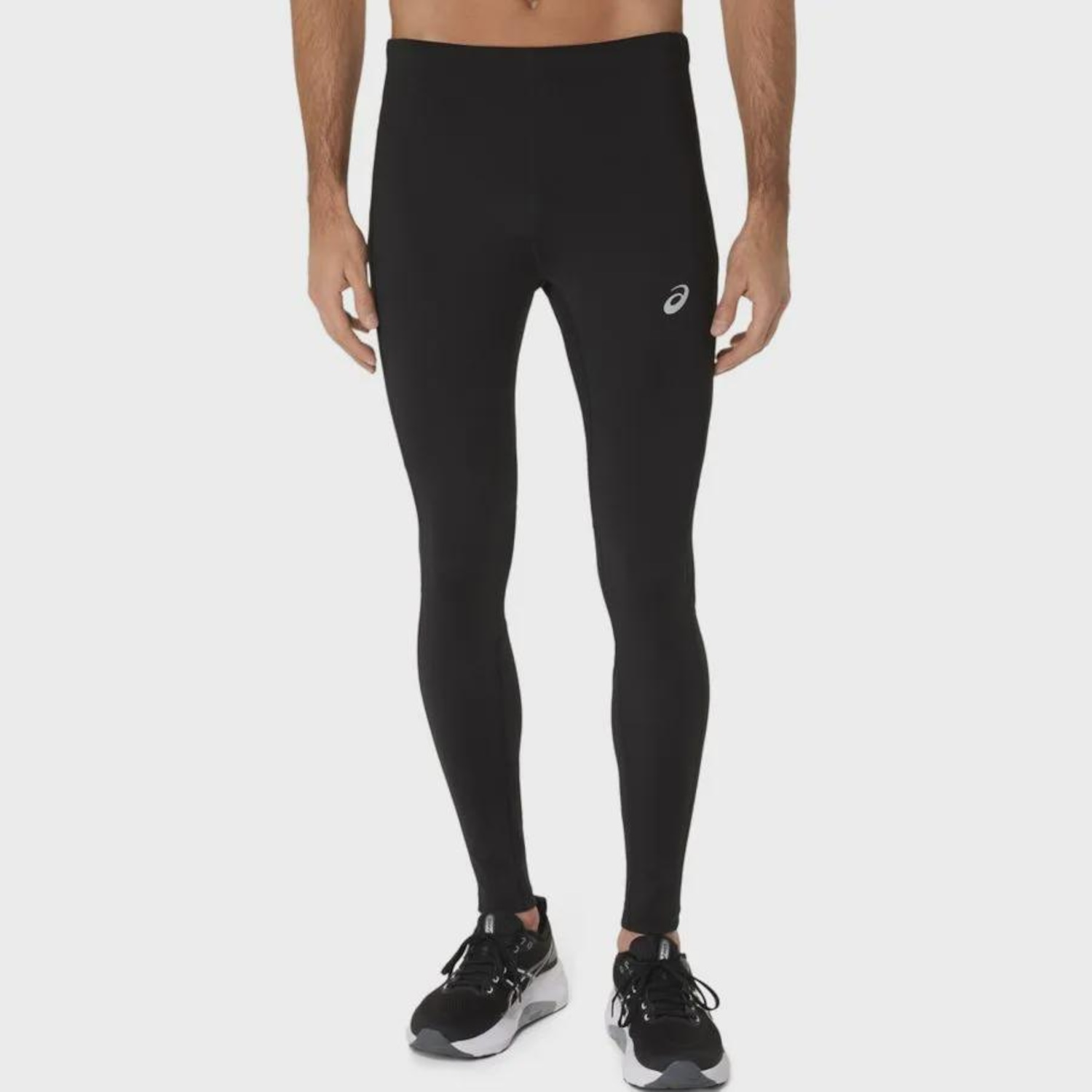 Calça Legging Asics Silver - Masculina - Foto 1