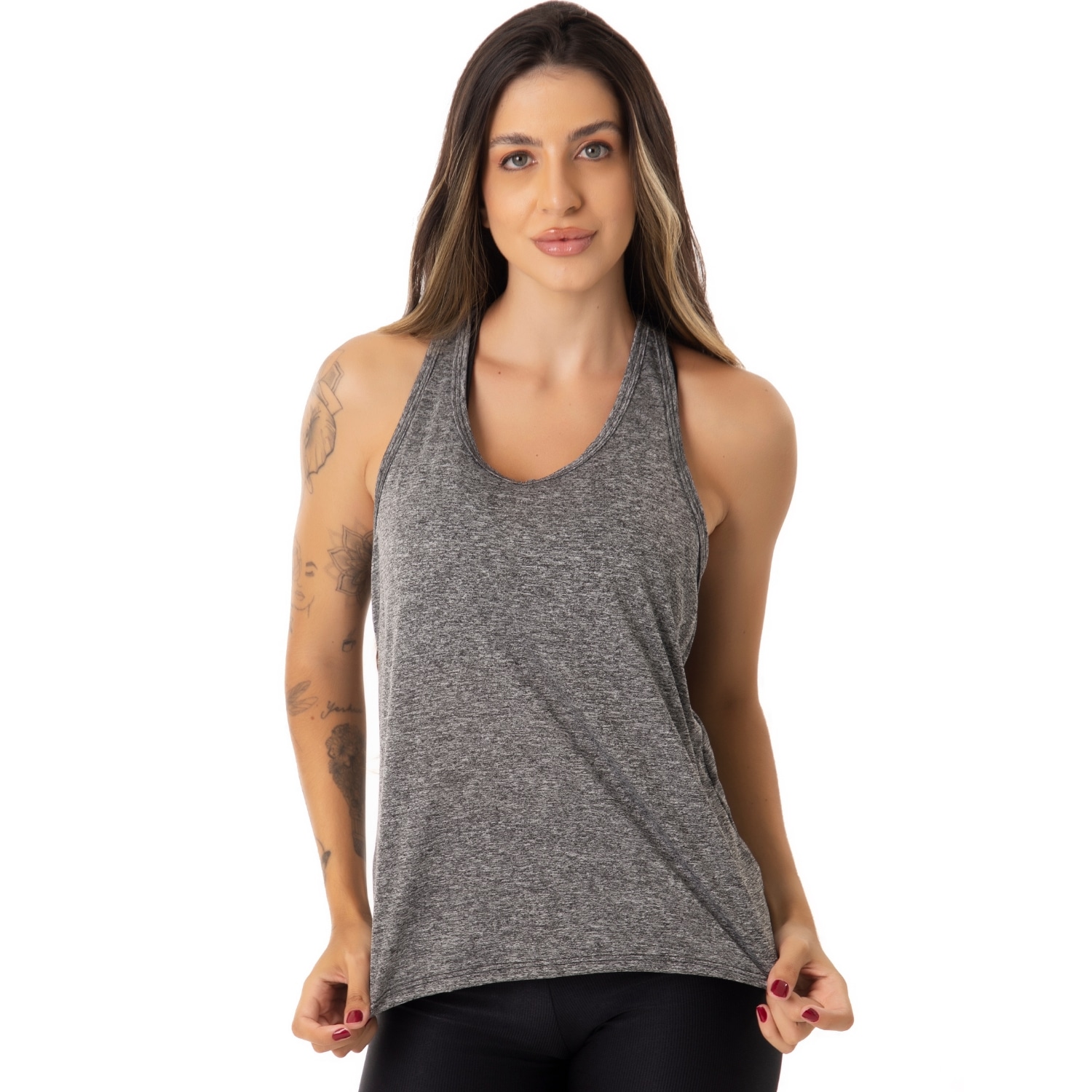 Camiseta Regata Fristyle Dry Fit - Feminina - Foto 2
