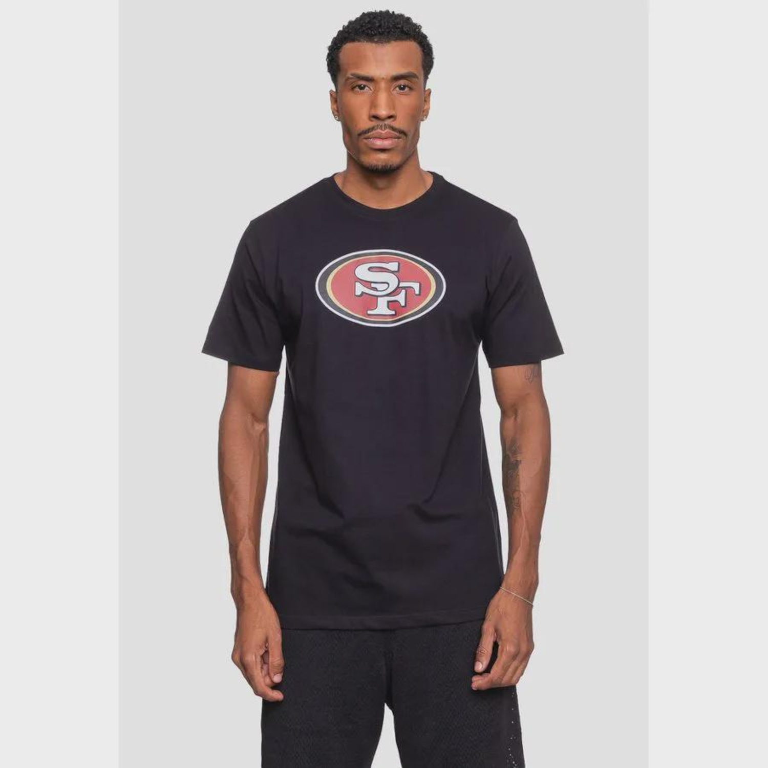 Camiseta NFL Logo San Francisco 49ers - Masculina - Foto 1