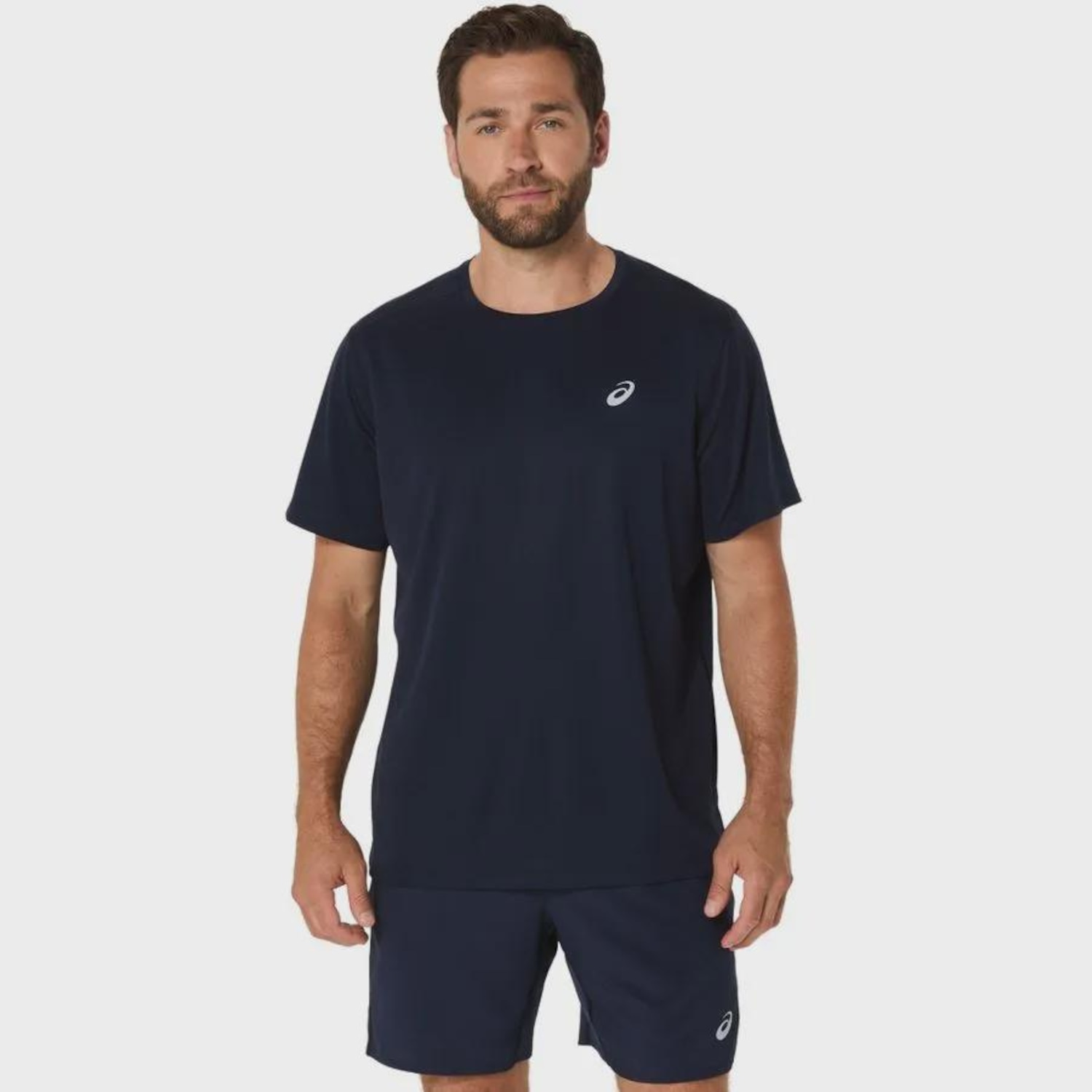 Camiseta Asics Knit - Masculina - Foto 1