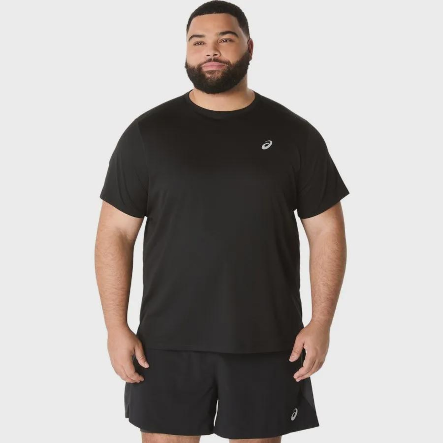 Camiseta Asics Knit - Masculina - Foto 1