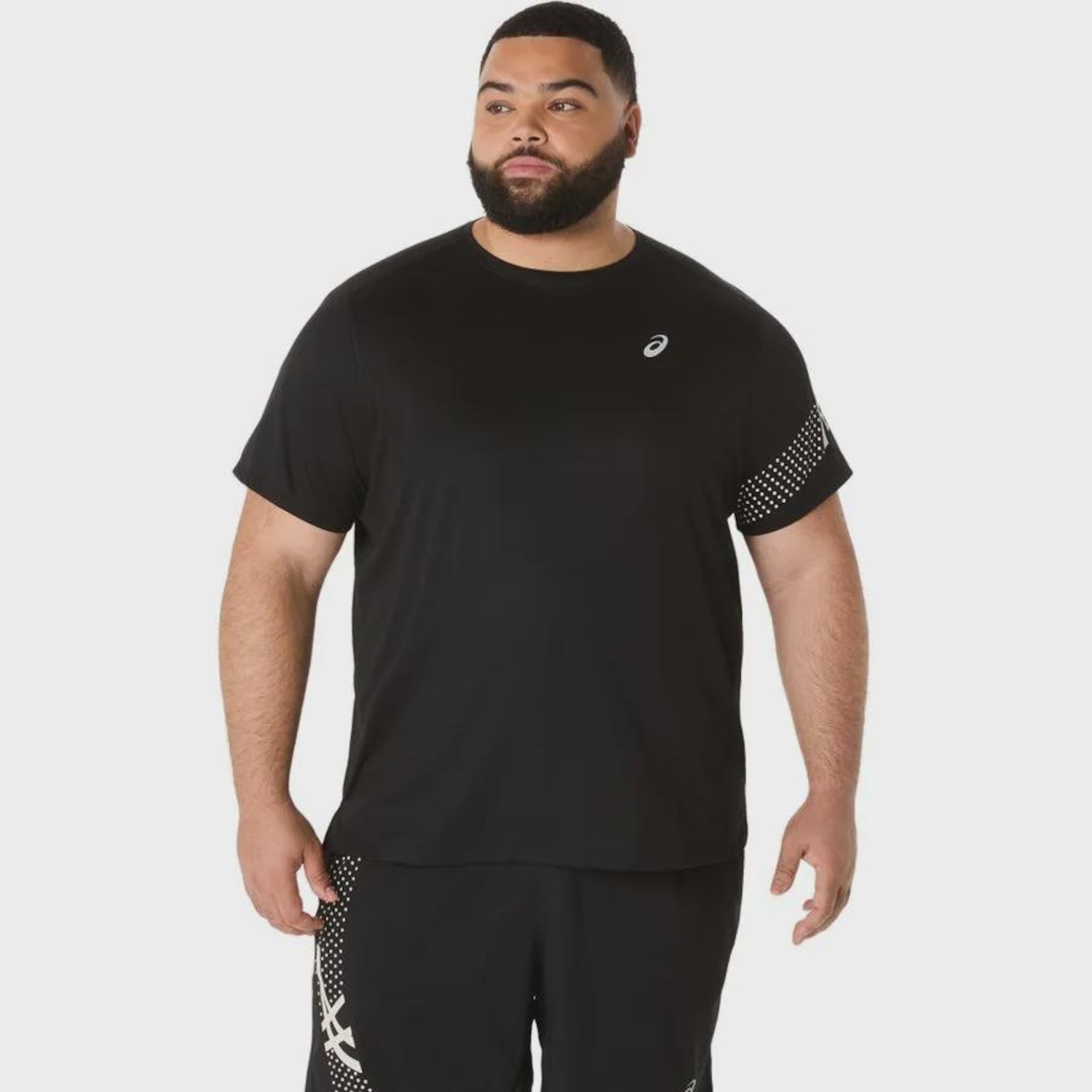 Camiseta Asics Icon - Masculina - Foto 1