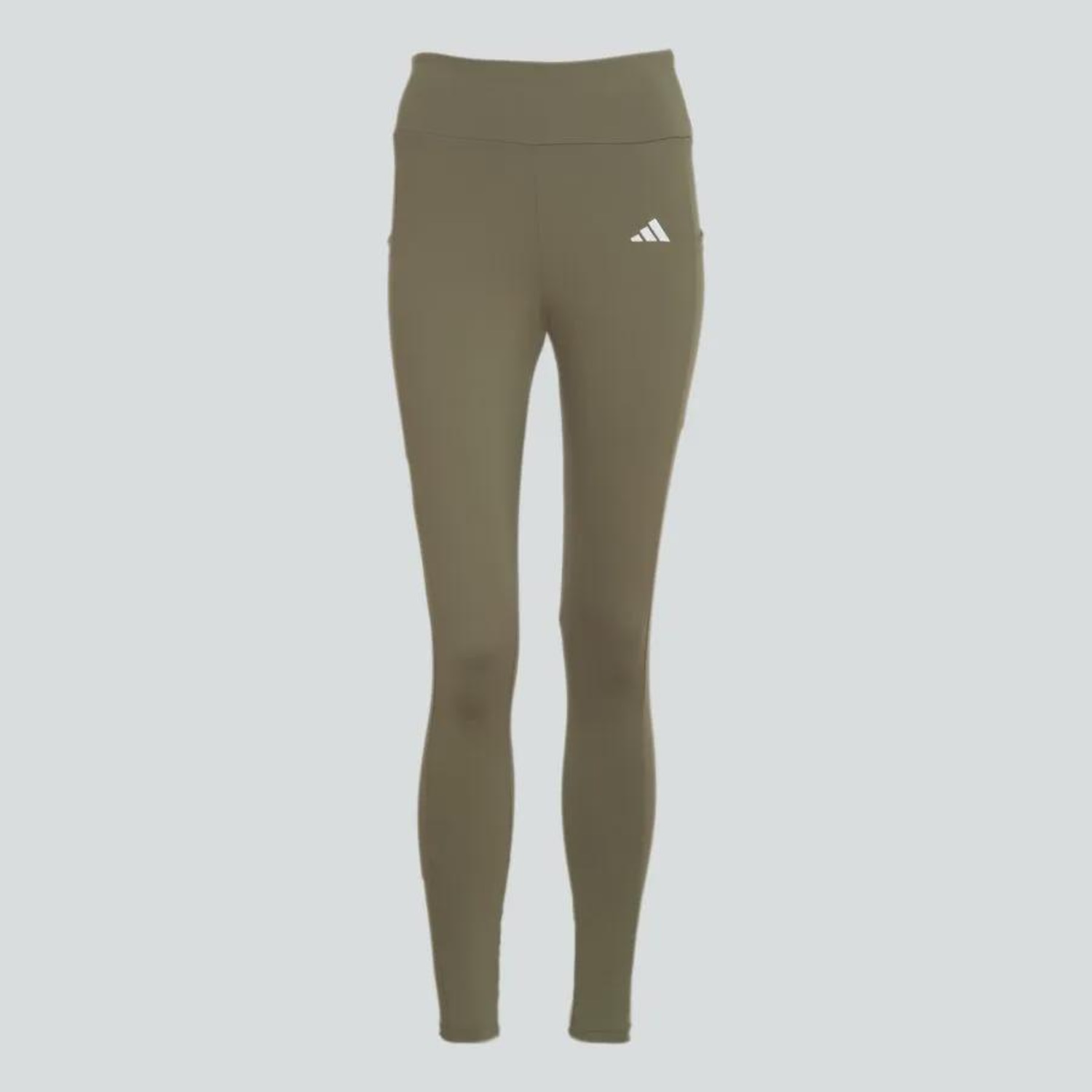 Calça Legging adidas 3 Listras Com Bolso - Feminina - Foto 2