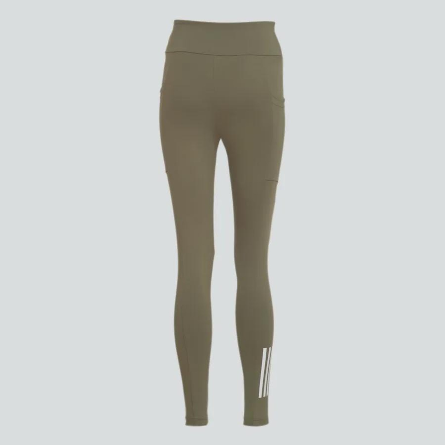 Calça Legging adidas 3 Listras Com Bolso - Feminina - Foto 3