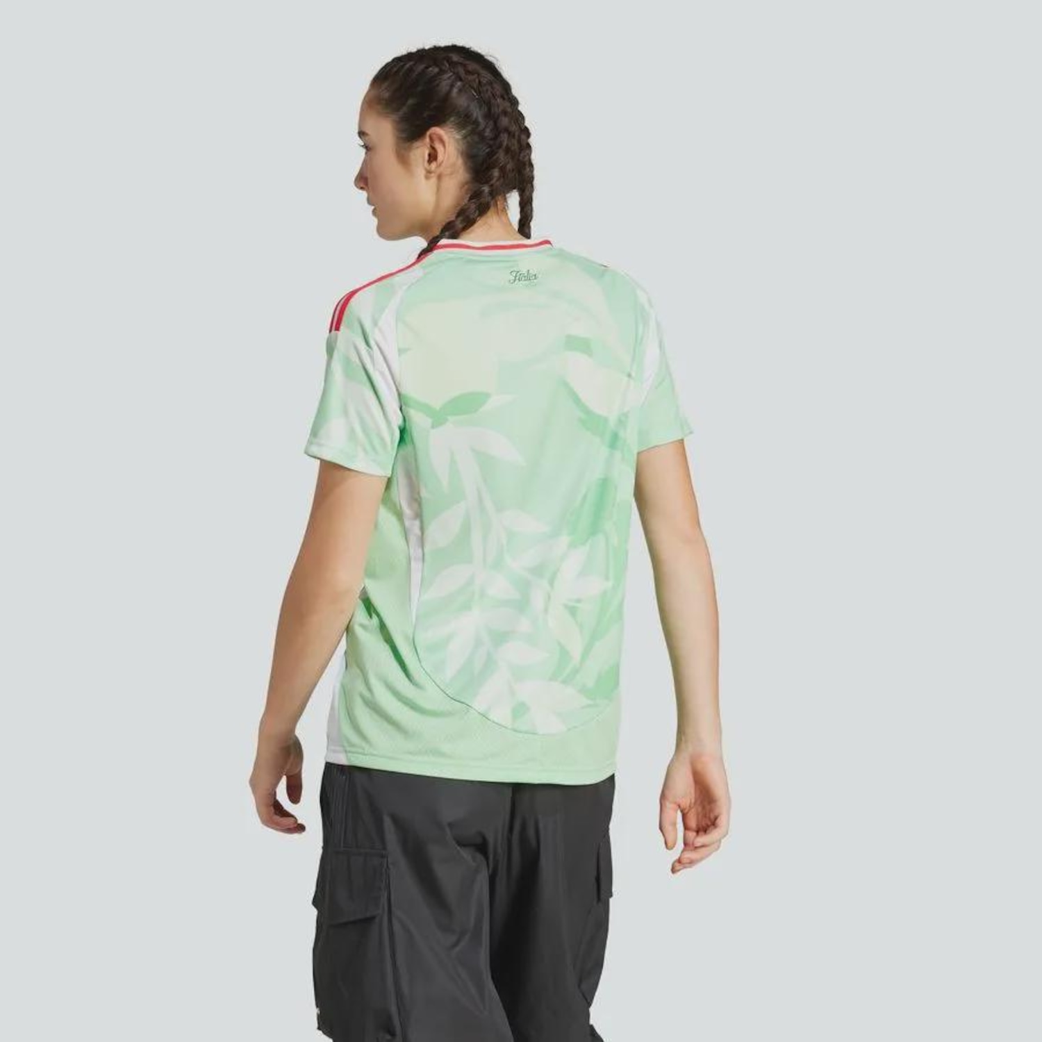 Camisa Ii Itália 25 Equipe Feminina adidas - Feminina - Foto 4