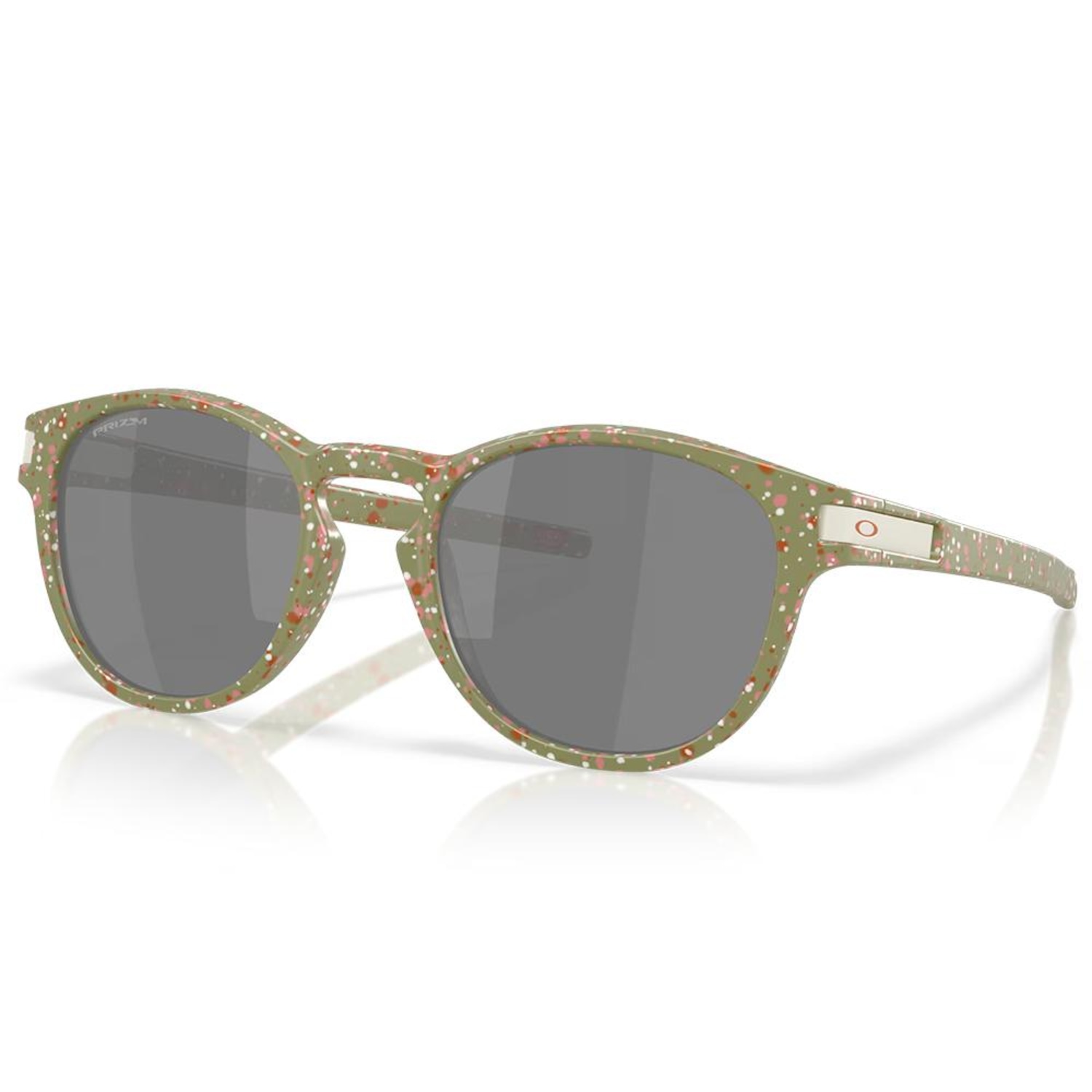 Óculos de Sol Oakley Latch Matte Fern Terrazzo Prizm - Unissex - Foto 1