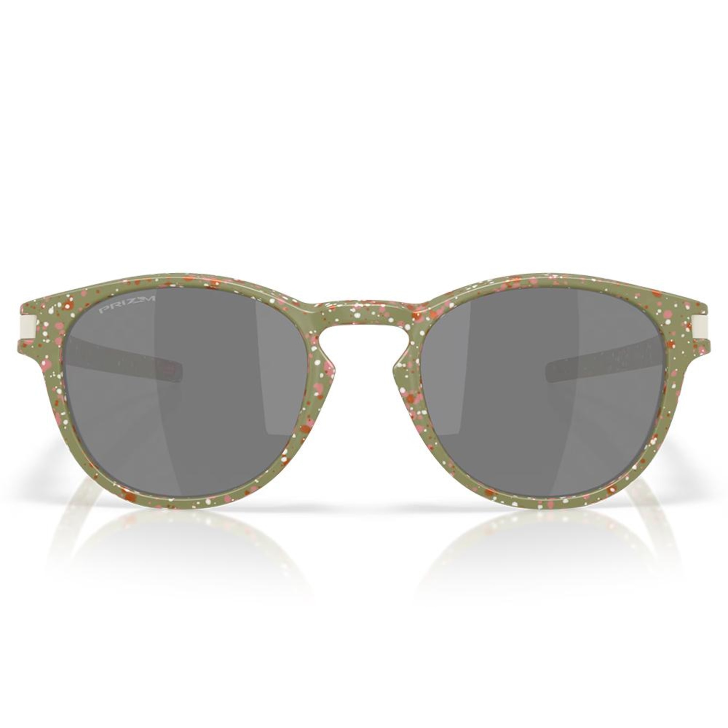 Óculos de Sol Oakley Latch Matte Fern Terrazzo Prizm - Unissex - Foto 3