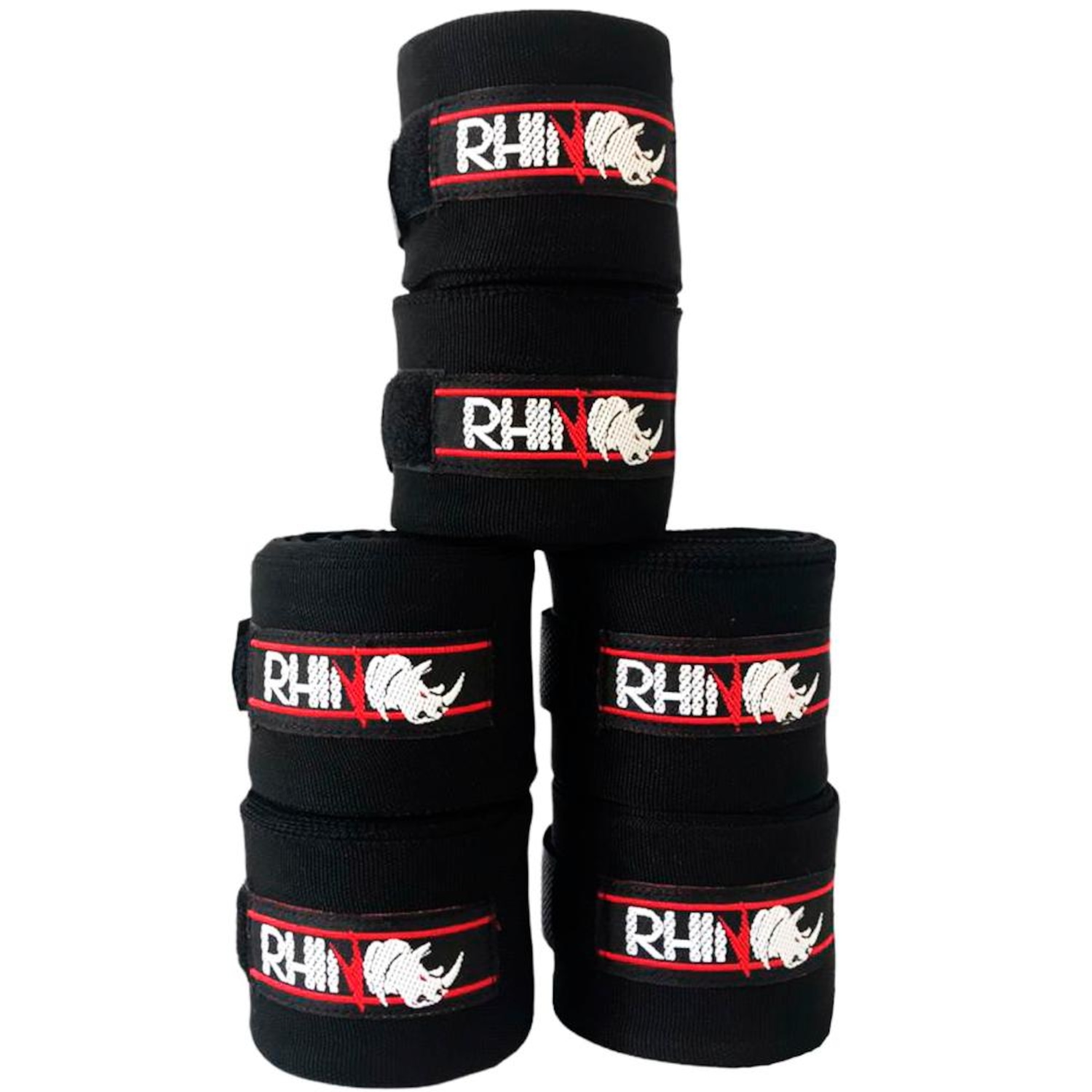 Bandagem Atadura Elástica Boxe e MuayThai Rhino 3 Metros - 3 Unidades - Foto 1