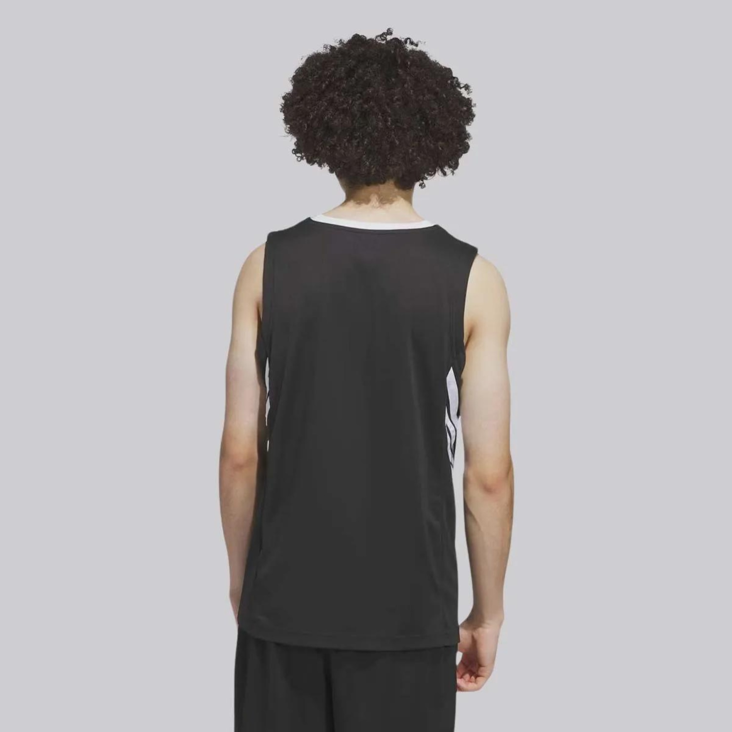 Camiseta Regata Adidas 3 Stripes - Masculina - Foto 2