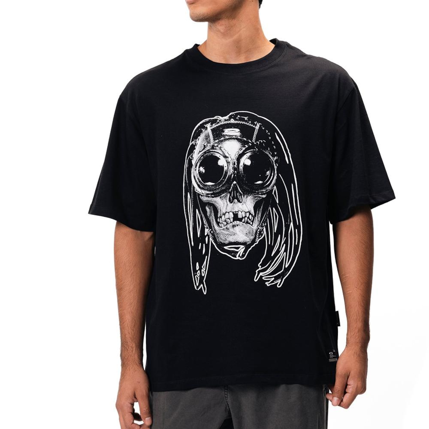 Camiseta Oakley Skull Medusa SS WT25 - Masculina - Foto 1