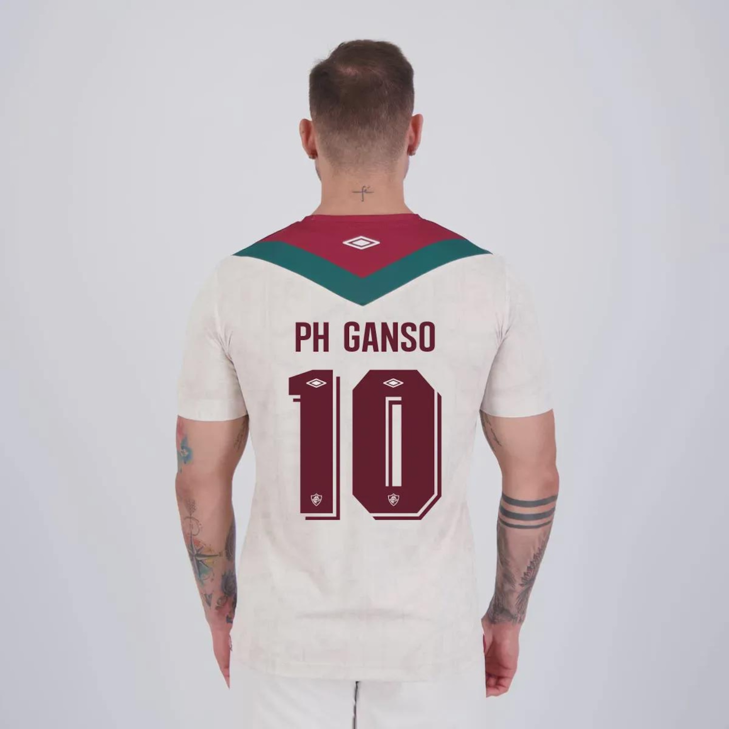 Camisa do Fluminense Umbro III 2024 10 Ganso - Masculina - Foto 1
