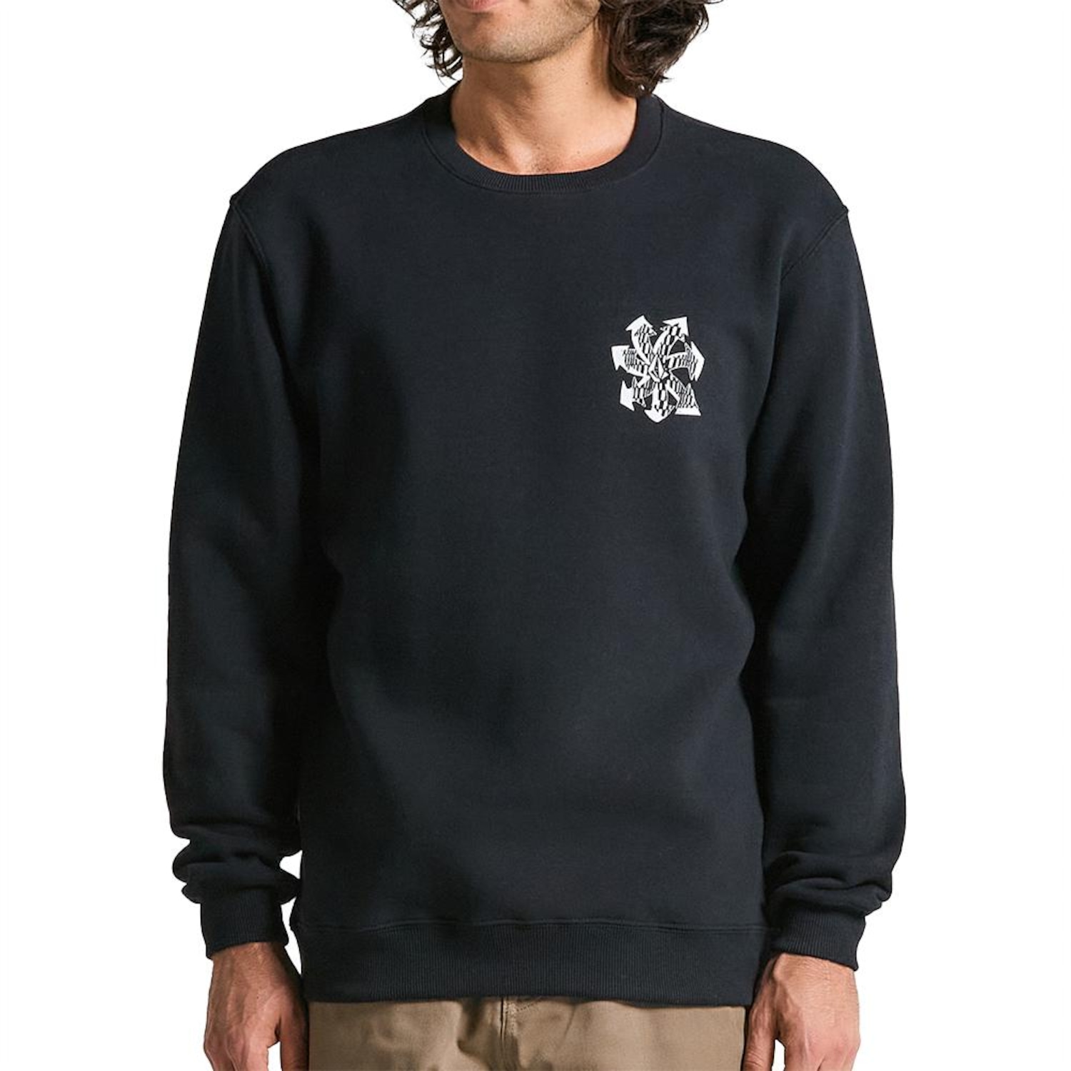 Blusão de Moletom Volcom Watanite - Masculino - Foto 1