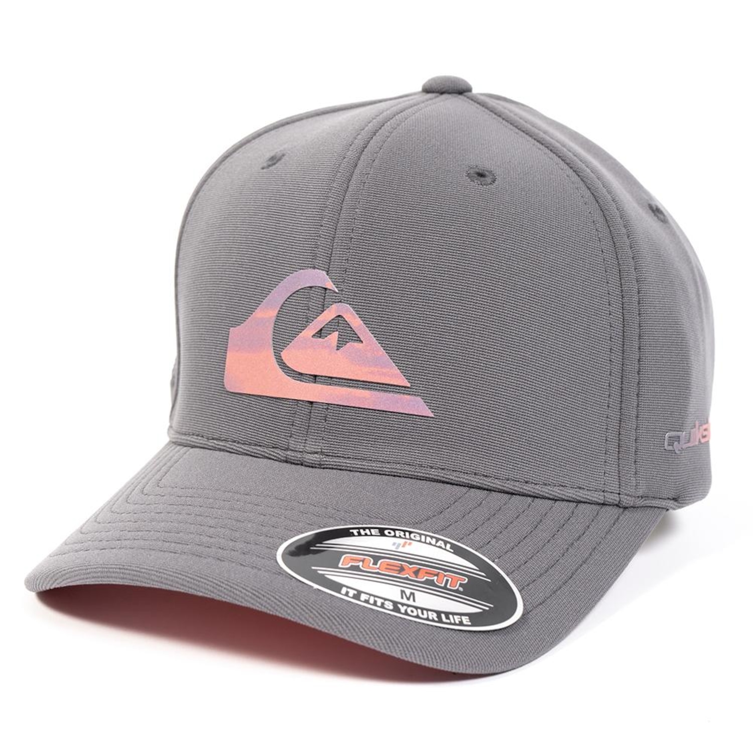 Boné Aba Curva Quiksilver Gradient Logo Signature - Adulto - Foto 1