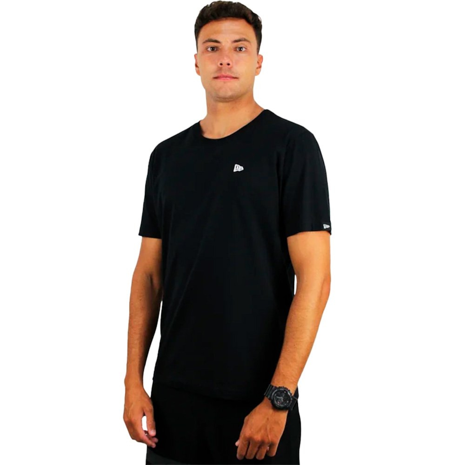 Camiseta New Era Satinado - Masculina - Foto 1